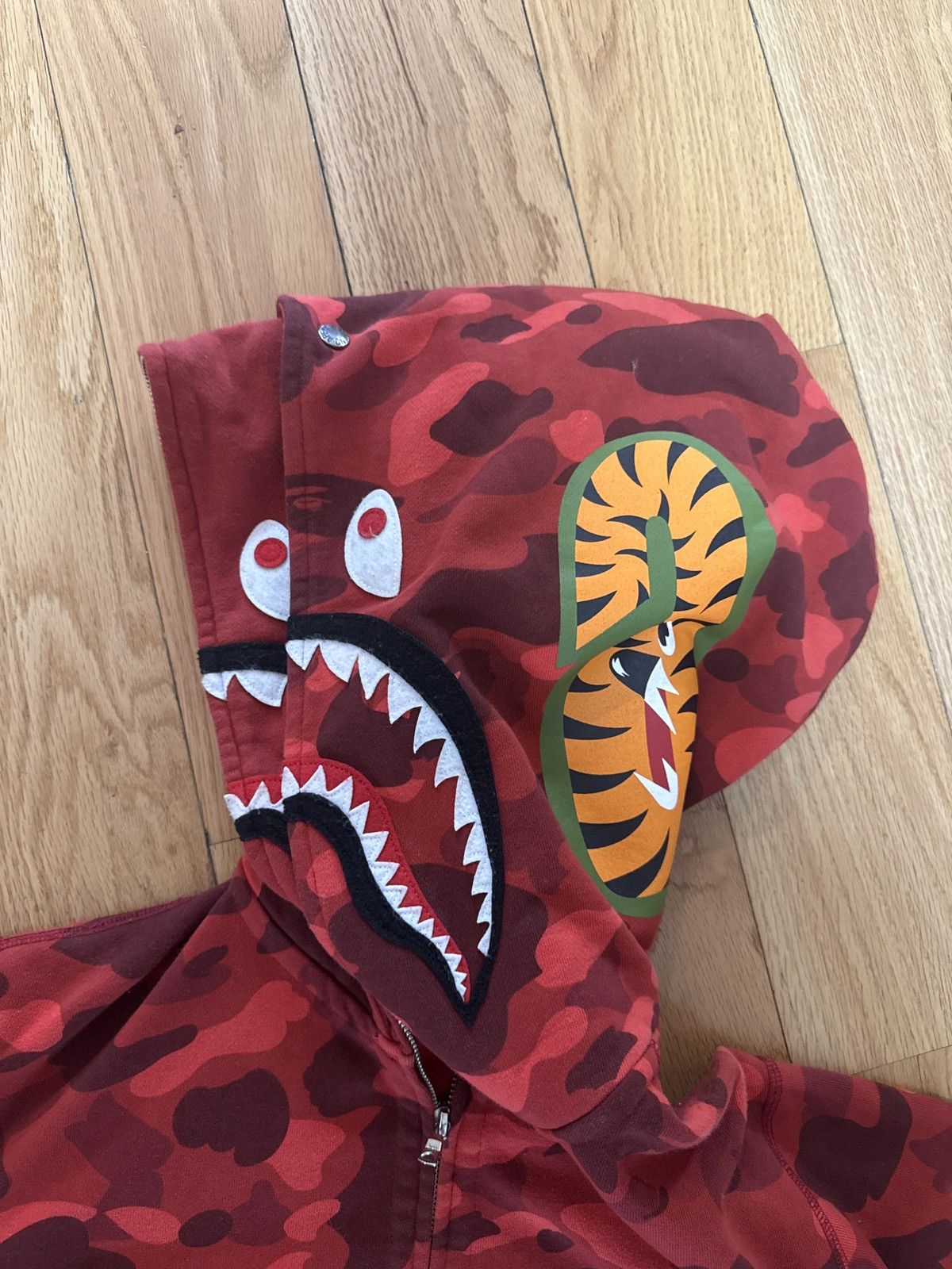 Bape Good bape double hoodie zip up Size US L / EU 52-54 / 3 - 1 Thumbnail