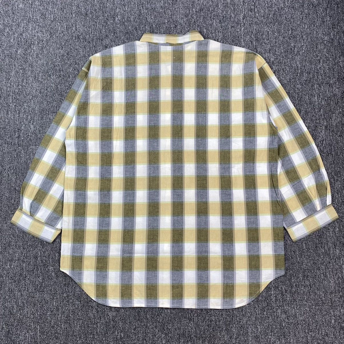 Issey Miyake Vintage im issey miyake studio men plaid shirt button Size US M / EU 48-50 / 2 - 2 Thumbnail