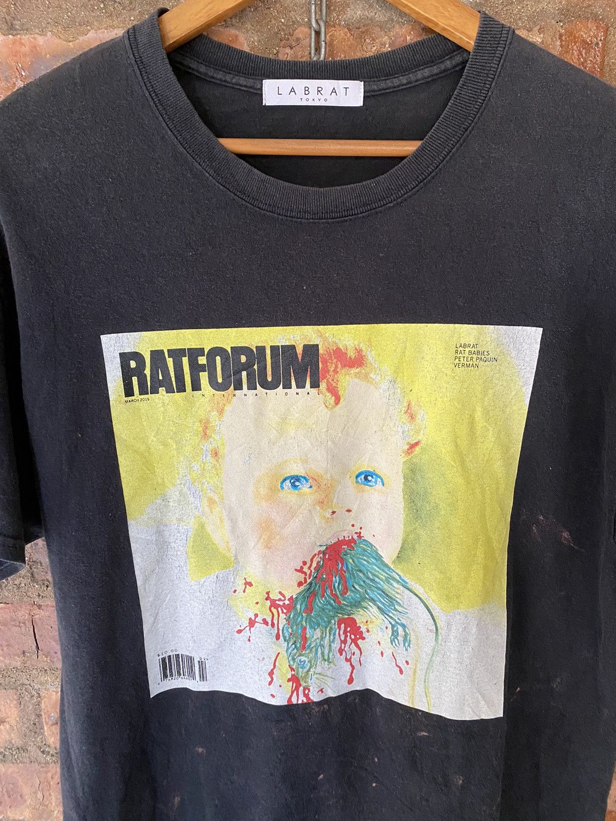 Supreme SS19 LABRAT x Peter Paquin SUPREME graphic designer baby rat Size US L / EU 52-54 / 3 - 3 Thumbnail