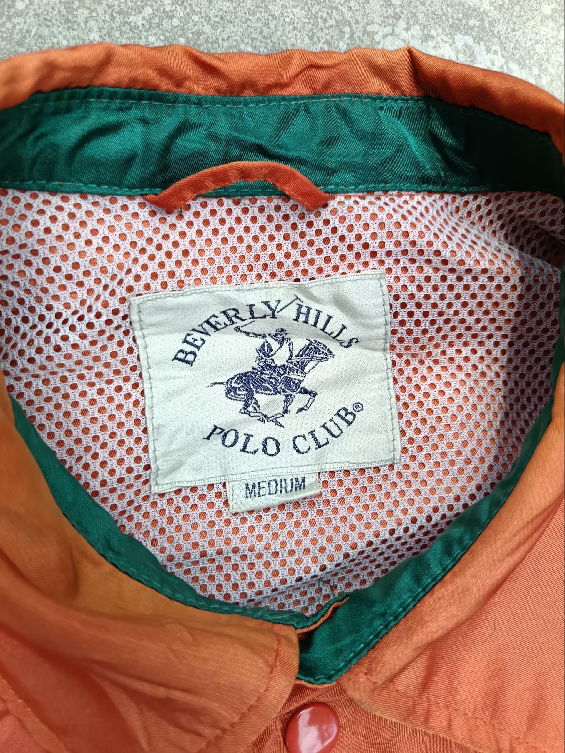 Beverly Hills Polo Club × Vintage Vintage 90s Beverly hills polo club big logo jacket Size US M / EU 48-50 / 2 - 4 Thumbnail