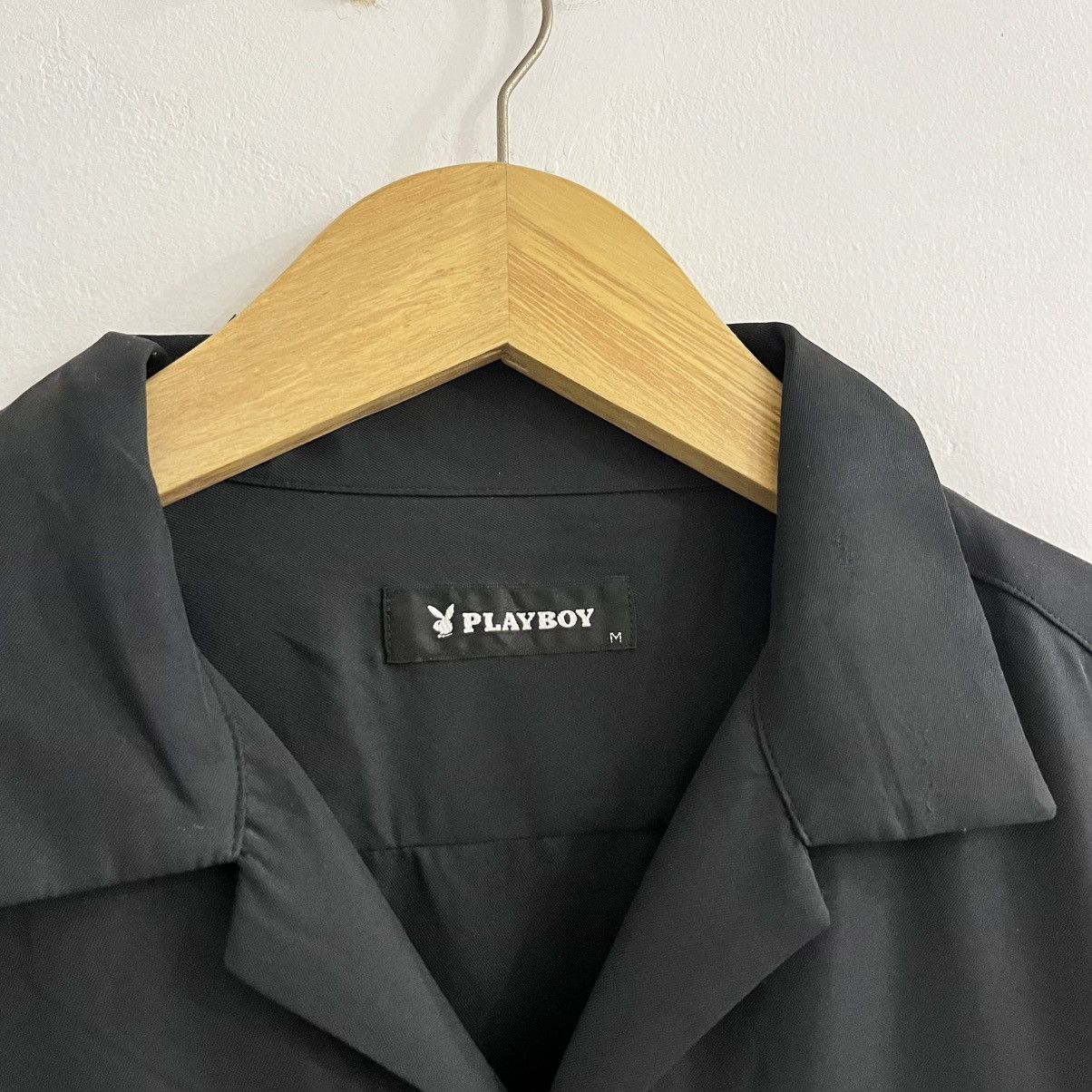 Playboy Playboy Black Basic Small Logo Embroidered Shirt - JUN25 Size US M / EU 48-50 / 2 - 4 Thumbnail