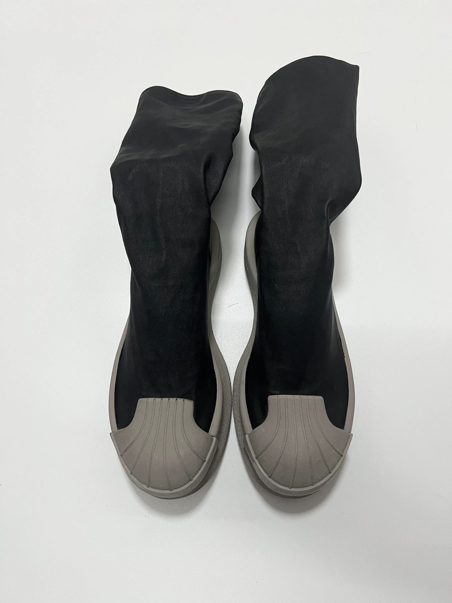 Rick Owens Rick Owens Collaboration Shell Toe Boots Size US 7 / EU 40 - 1 Thumbnail