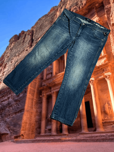 Replay × Vintage Replay Y2K Jeans Grunge Mudwash Denim vintage straight faded Size US 32 / EU 48 - 1 Thumbnail