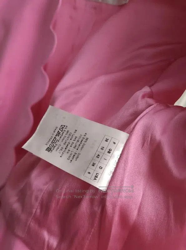 Dior Dior Pink Cotton Short Coat for Women . Size S / US 4 / IT 40 - 4 Thumbnail
