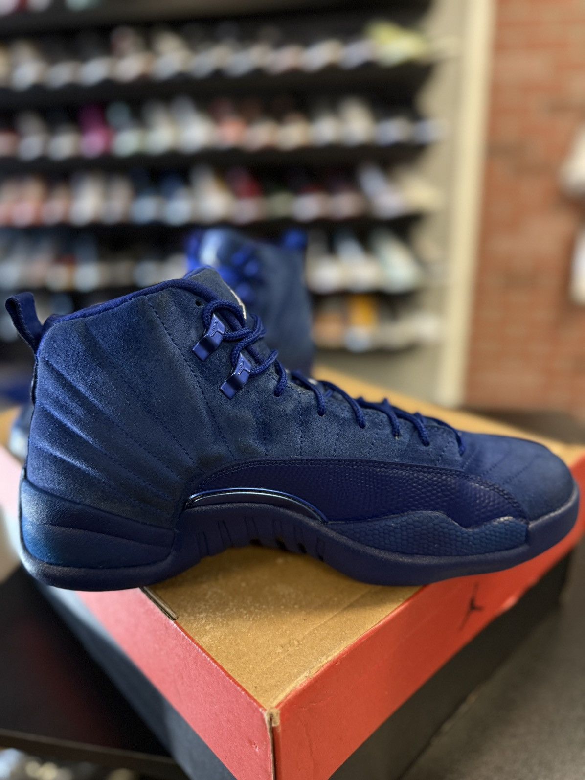 Jordan Brand × Nike Jordan 12 Deep Royal Blue 2016 Size 10.5 🧼 W/ BOX Size US 10.5 / EU 43-44 - 12 Thumbnail