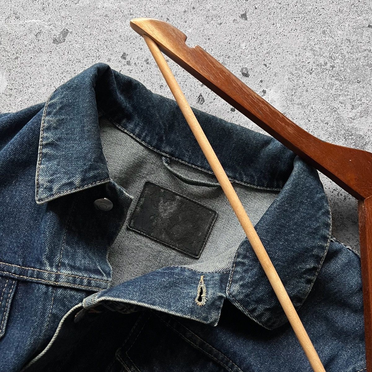 Hugo × Hugo Boss × Vintage Hugo Boss Mens Vintage 90s Blue Long Sleeve Denim Jacket Size US M / EU 48-50 / 2 - 7 Thumbnail