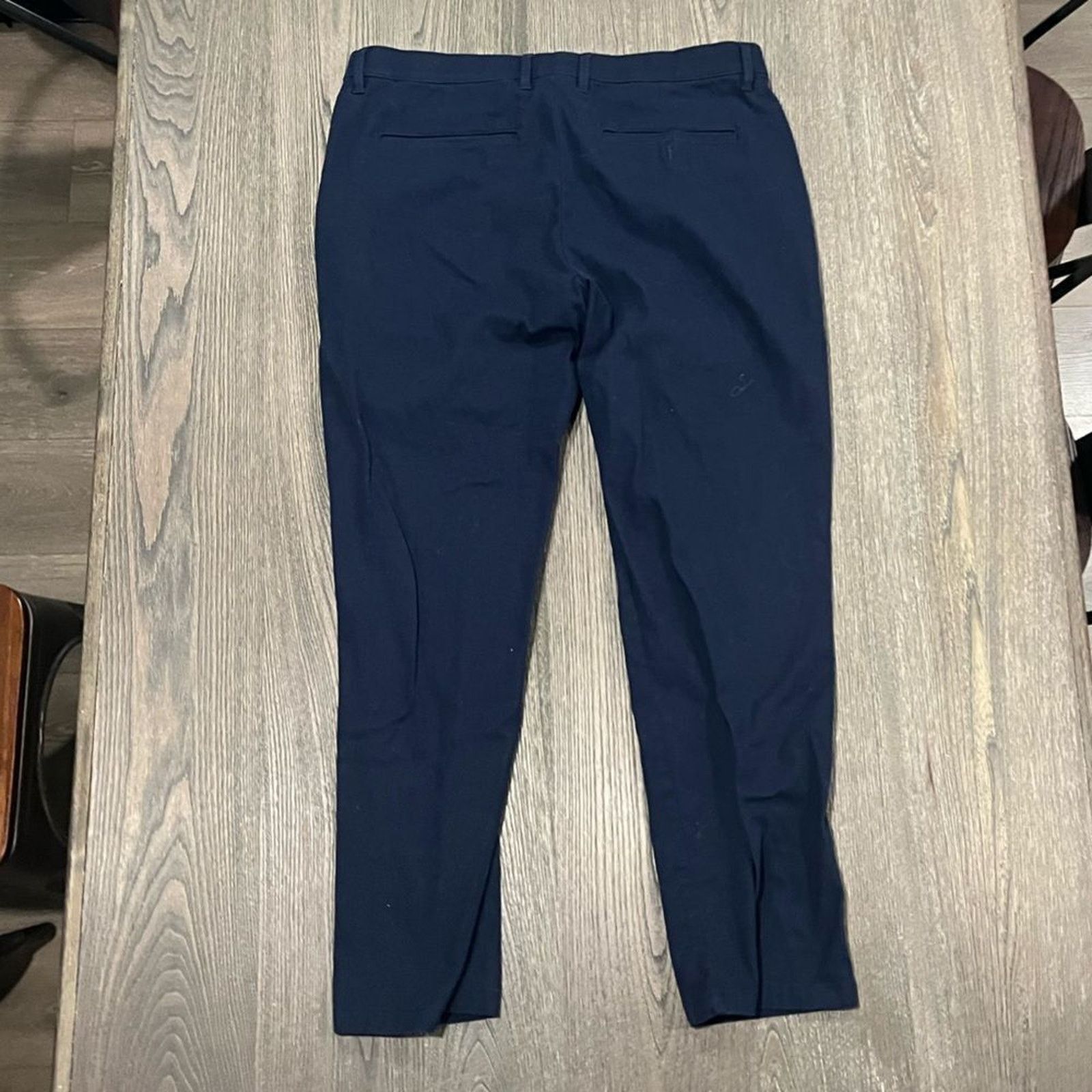 Vintage English Laundry Navy Slim Leg Trouser Dress Pants Size 34x30 Size US 34 / EU 50 - 5 Thumbnail