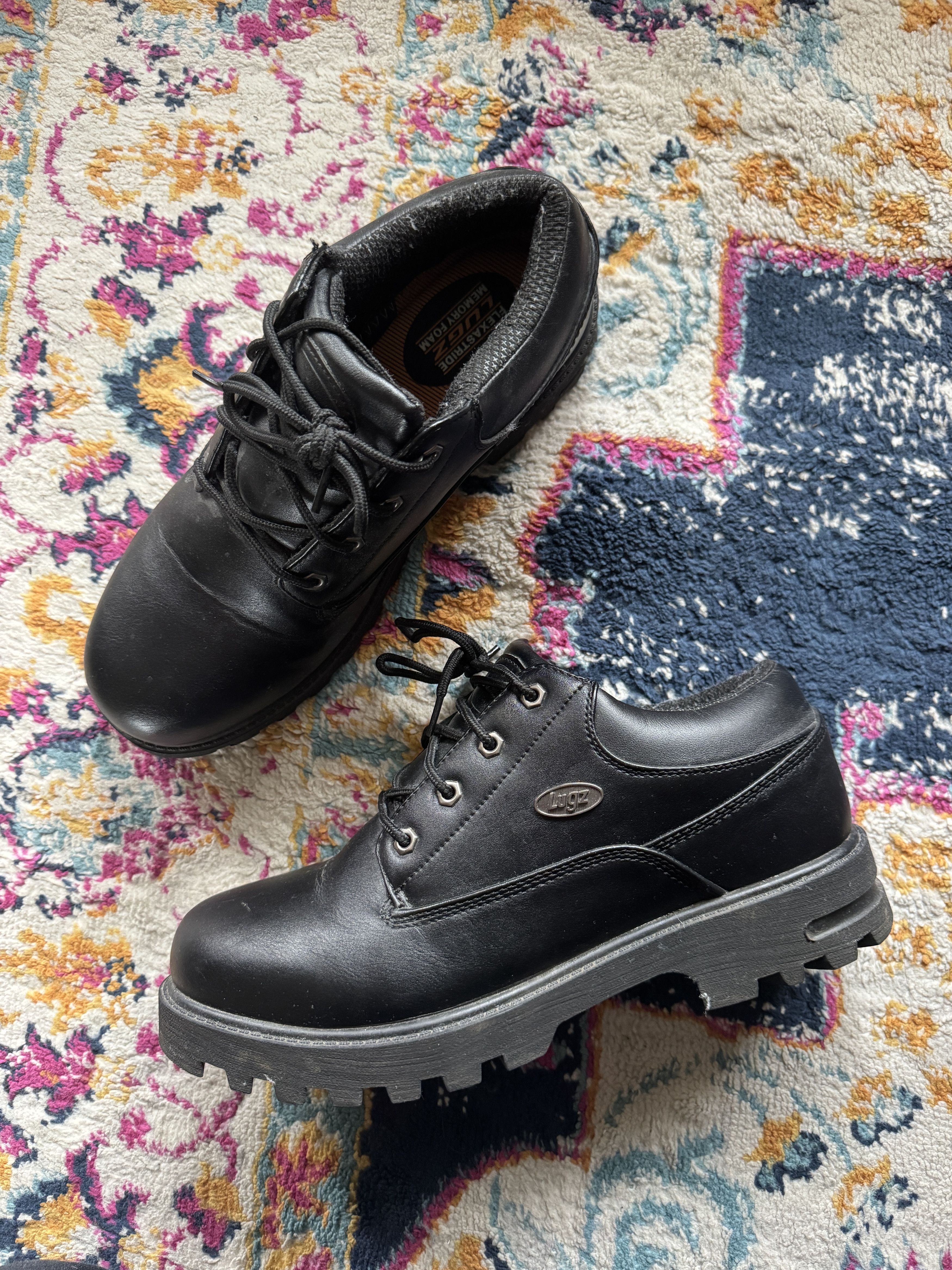 Lugz Drifter LX Chukka Boots Black Mens Size 8.5D Water Resistant Lugz Drifter Lo - Y2K Low Boots main image 2
