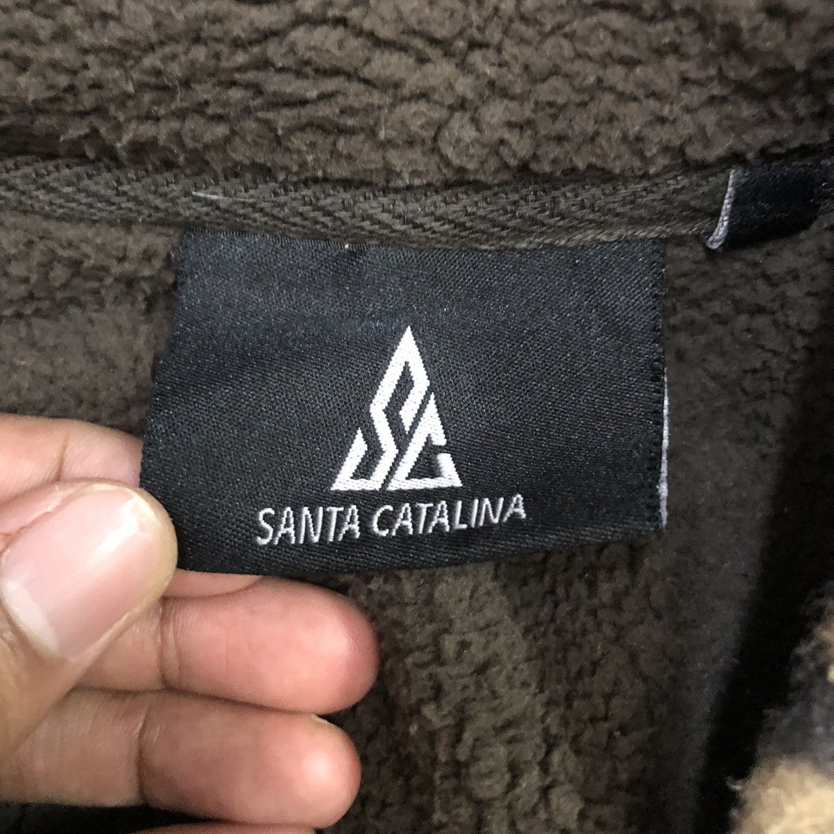 Japanese Brand Vintage Santa Catalina Fullprint Zipper Ups Vest Size US M / EU 48-50 / 2 - 7 Thumbnail