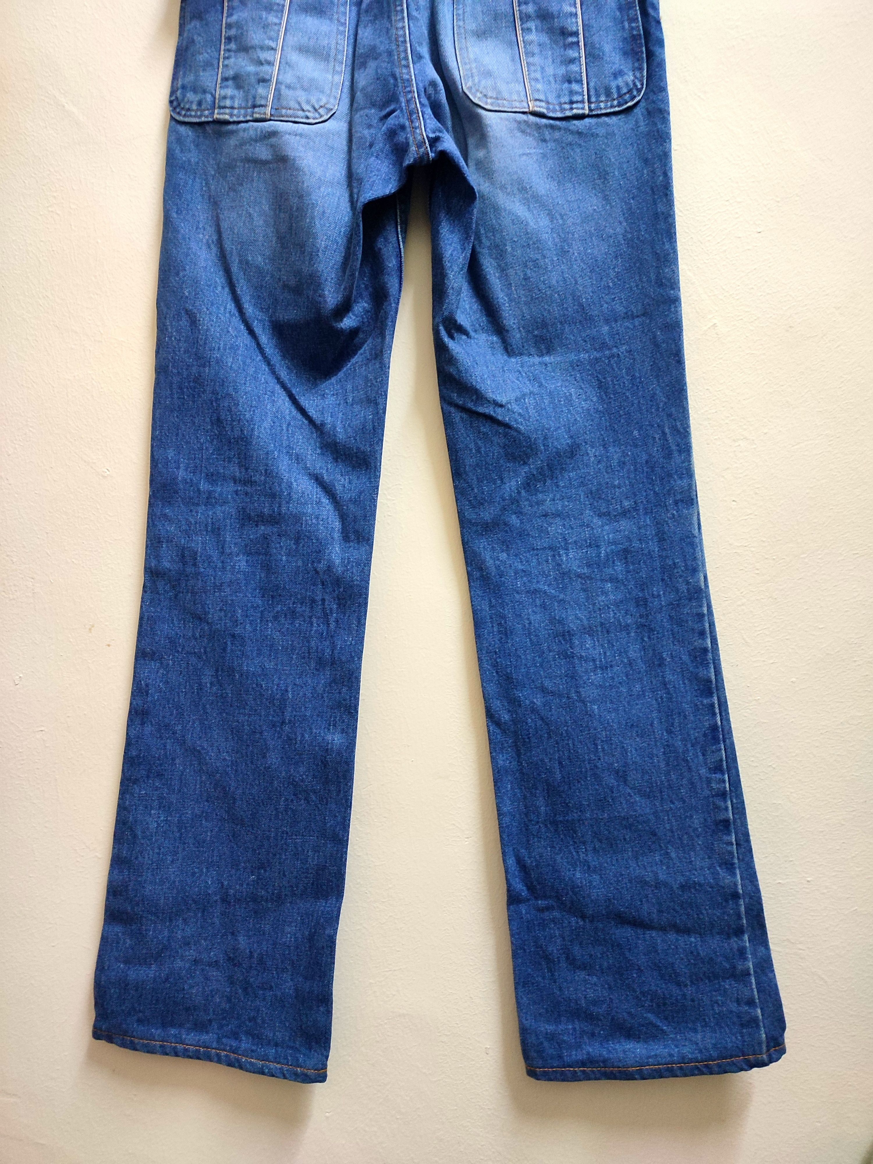 Blue Blue Japan Vintage Blue Blue Japan x H.R.Market Straight Cut Jeans Size US 30 / EU 46 - 11 Thumbnail