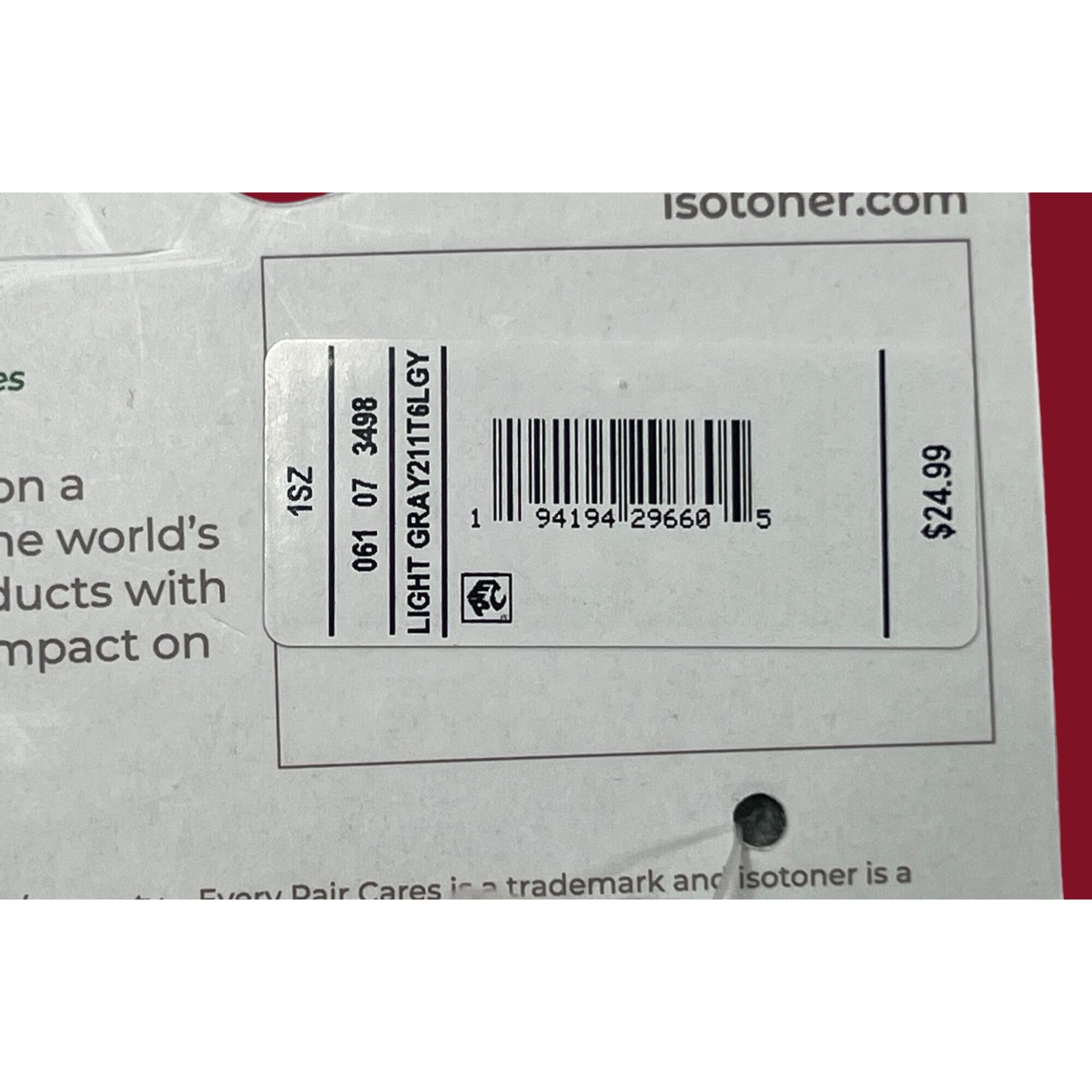 Other Isotoner - Women's Winter Gloves - Light Gray - 1SZ Size ONE SIZE - 13 Thumbnail