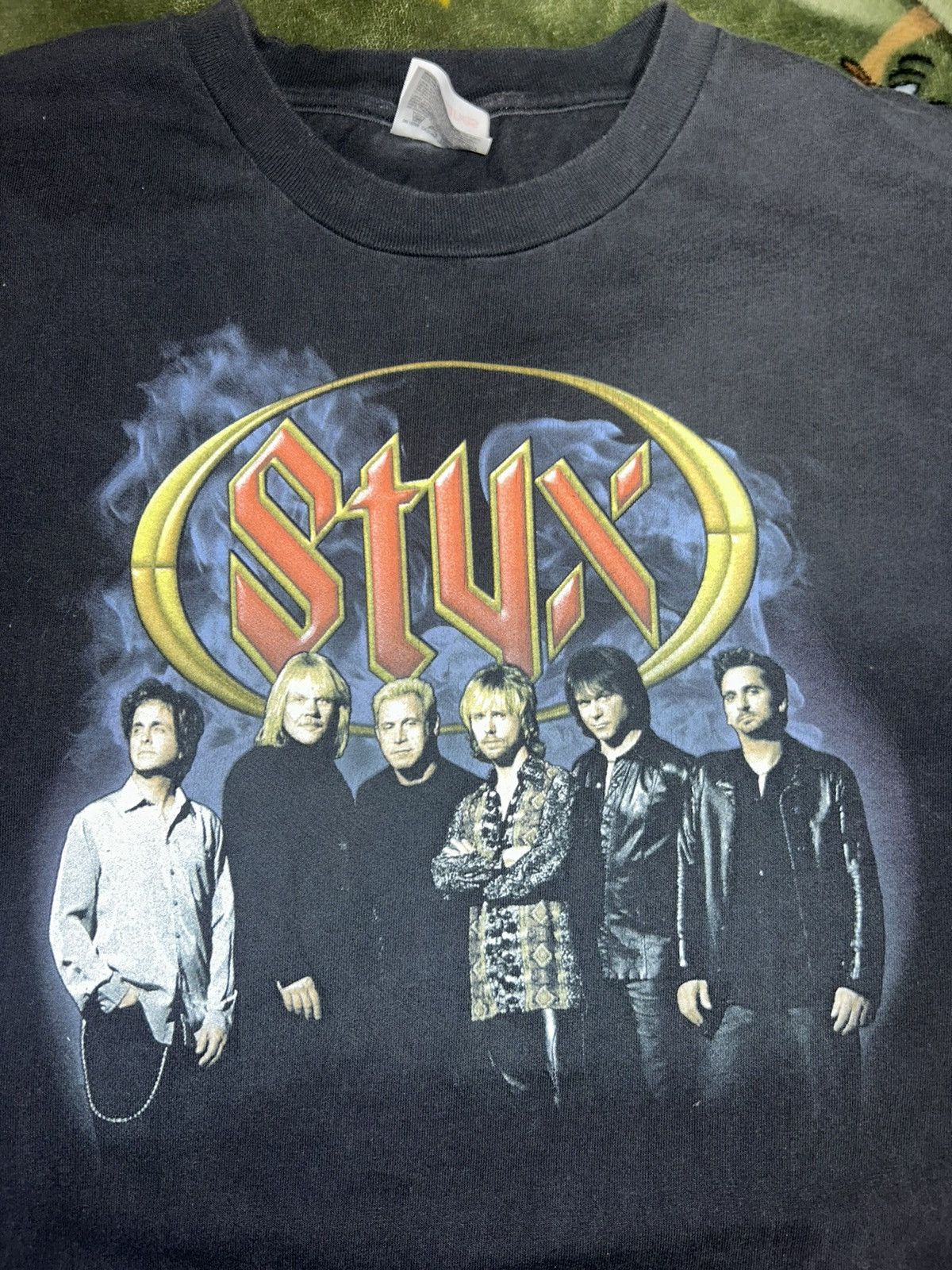 Band Tees × Vintage Styx 2001 vintage band tee Size US L / EU 52-54 / 3 - 4 Thumbnail