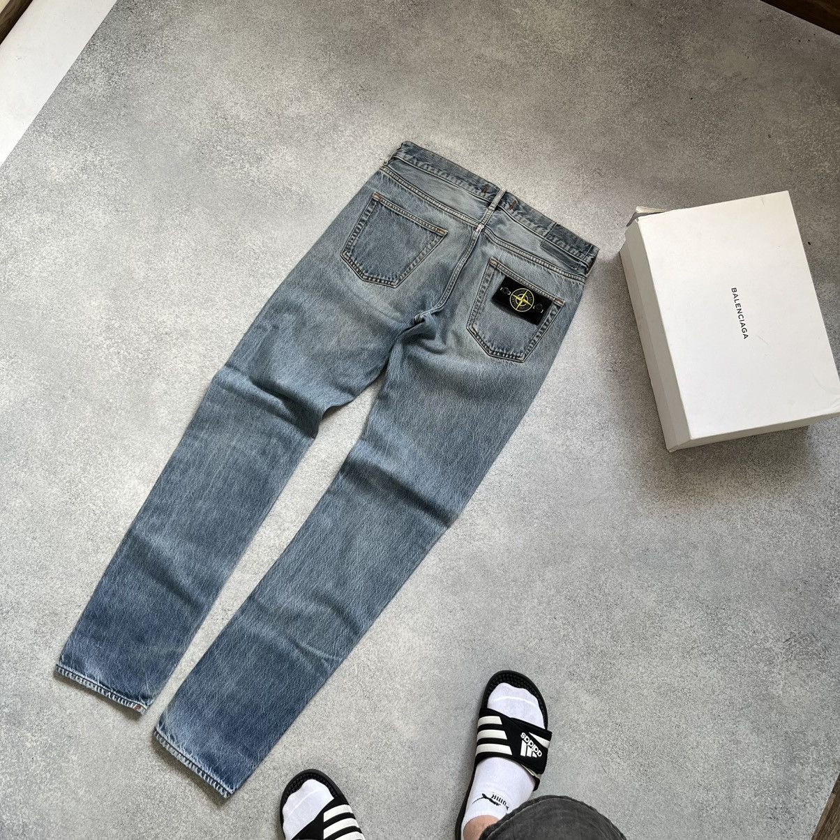 Stone Island STONE ISLAND Jeans Wash Blue Denim Vintage Y2k Affliction Size US 30 / EU 46 - 2 Thumbnail