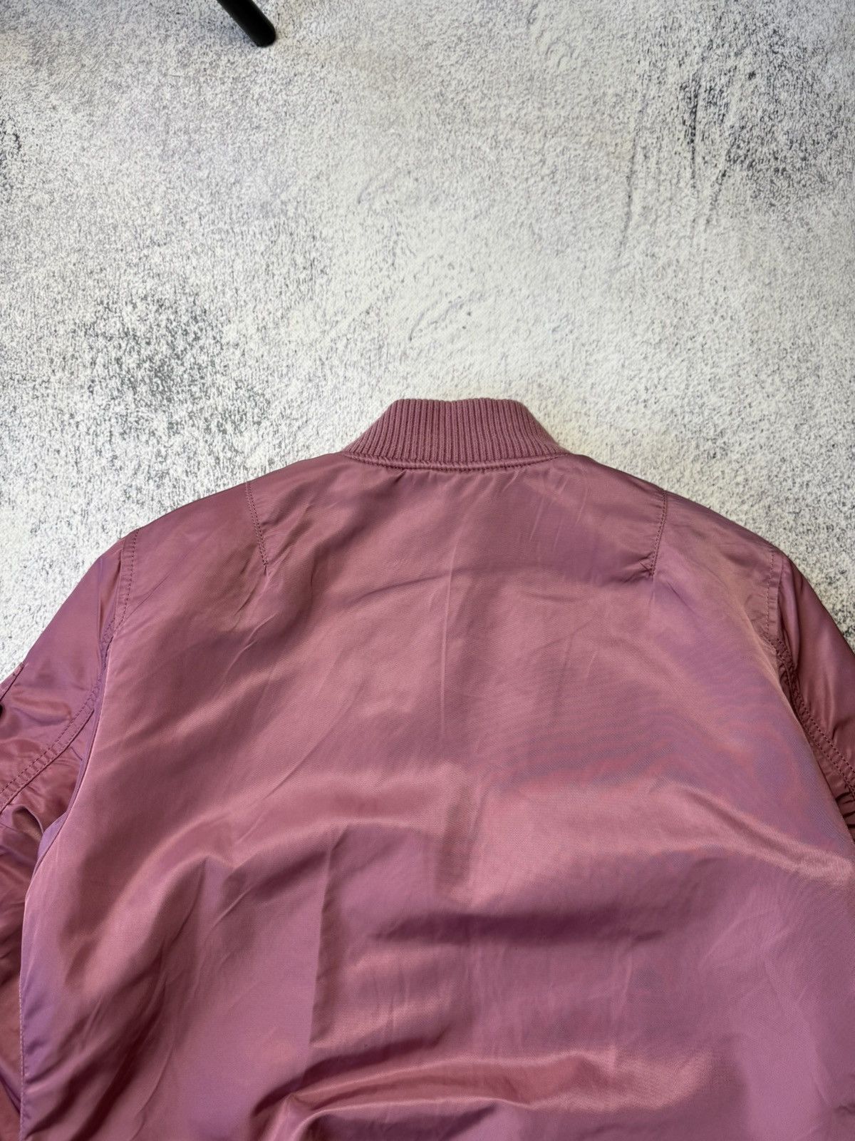 Alpha Industries Vintage Alpha Industries Bomber Jacket MA1 USA Size M / US 6-8 / IT 42-44 - 24 Thumbnail