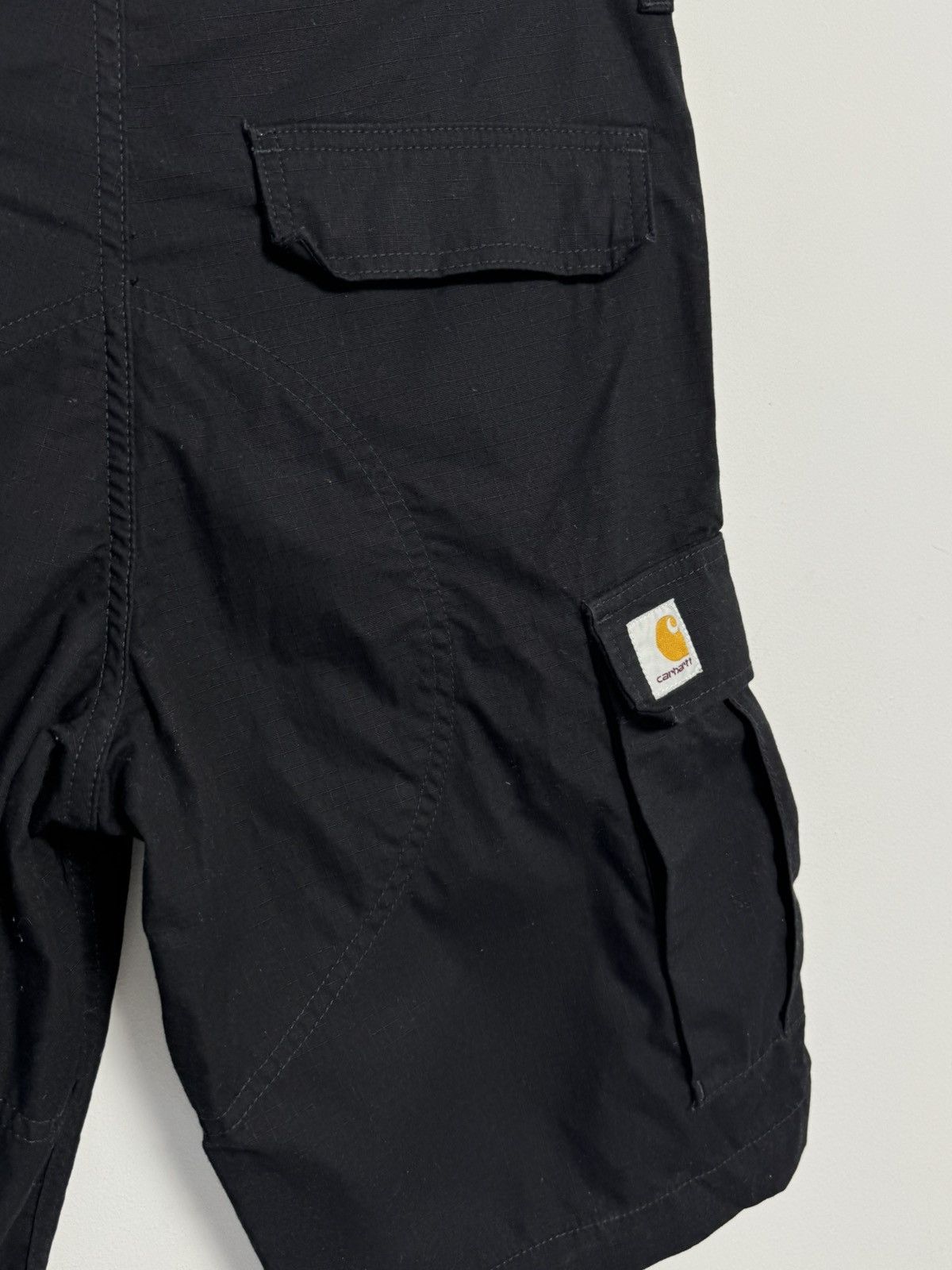Carhartt Carhartt Cargo Shorts Y2K style Hype Black Size US 29 - 5 Thumbnail