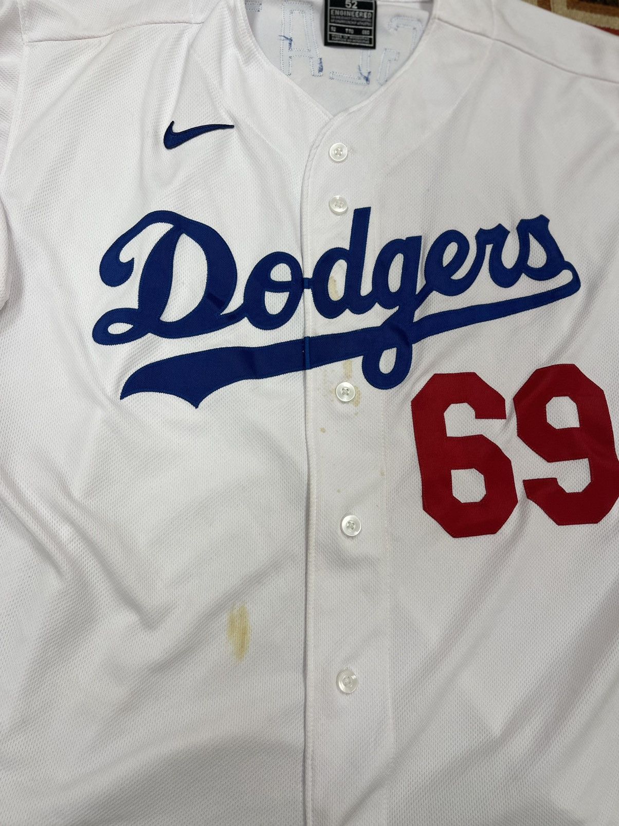 MLB × Nike L.A DODGERS NIKE JERSEY Size US XXL / EU 58 / 5 - 2 Thumbnail