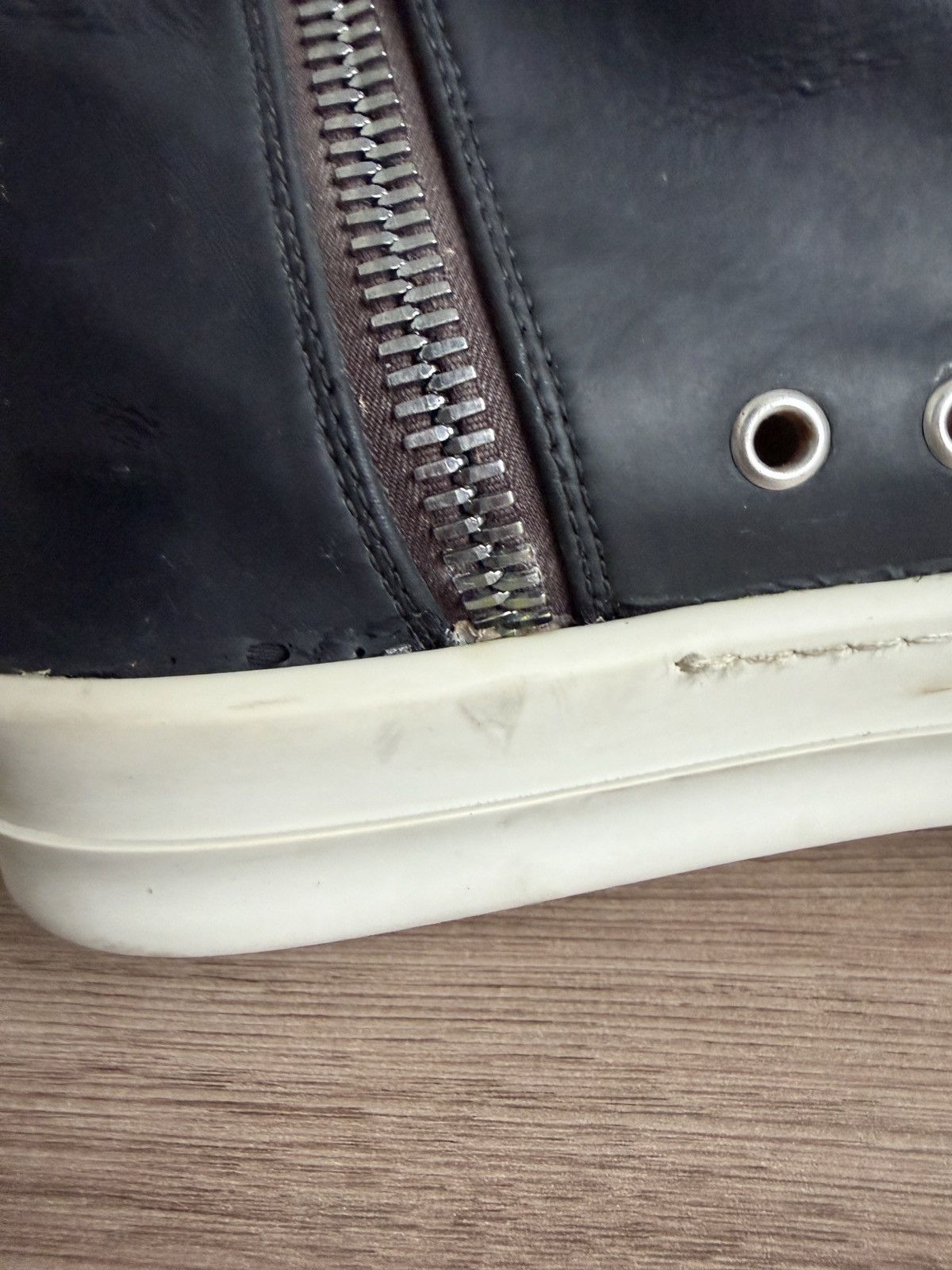 Rick Owens Drkshdw Polyurethane drkshdw ramones Size US 10 / EU 43 - 12 Thumbnail