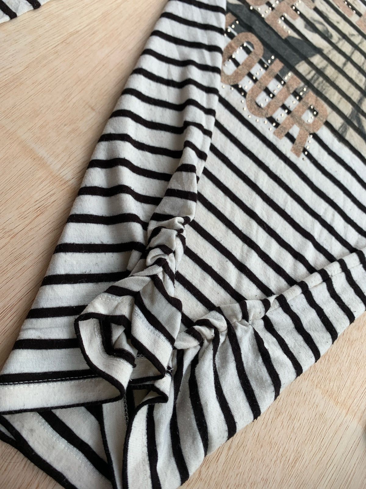 Japanese Brand Y2k GGPX Belle de jour Stripe Ifsixwasnine style Longslevee Size M / US 6-8 / IT 42-44 - 4 Thumbnail