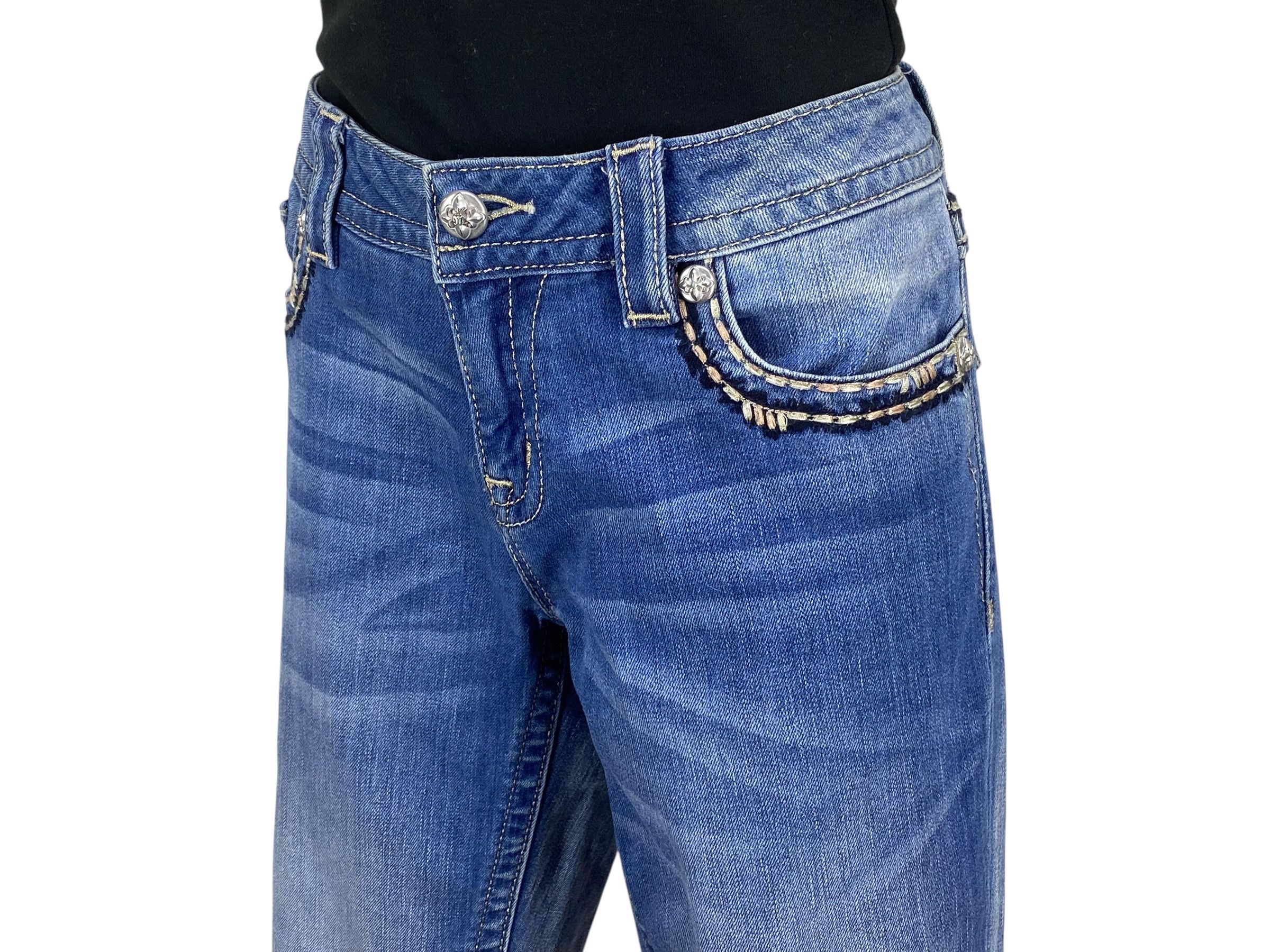 Miss Me Miss Me Flare Jeans Boyfriend Denim Jeans Size 30" / US 8 / IT 44 - 5 Thumbnail