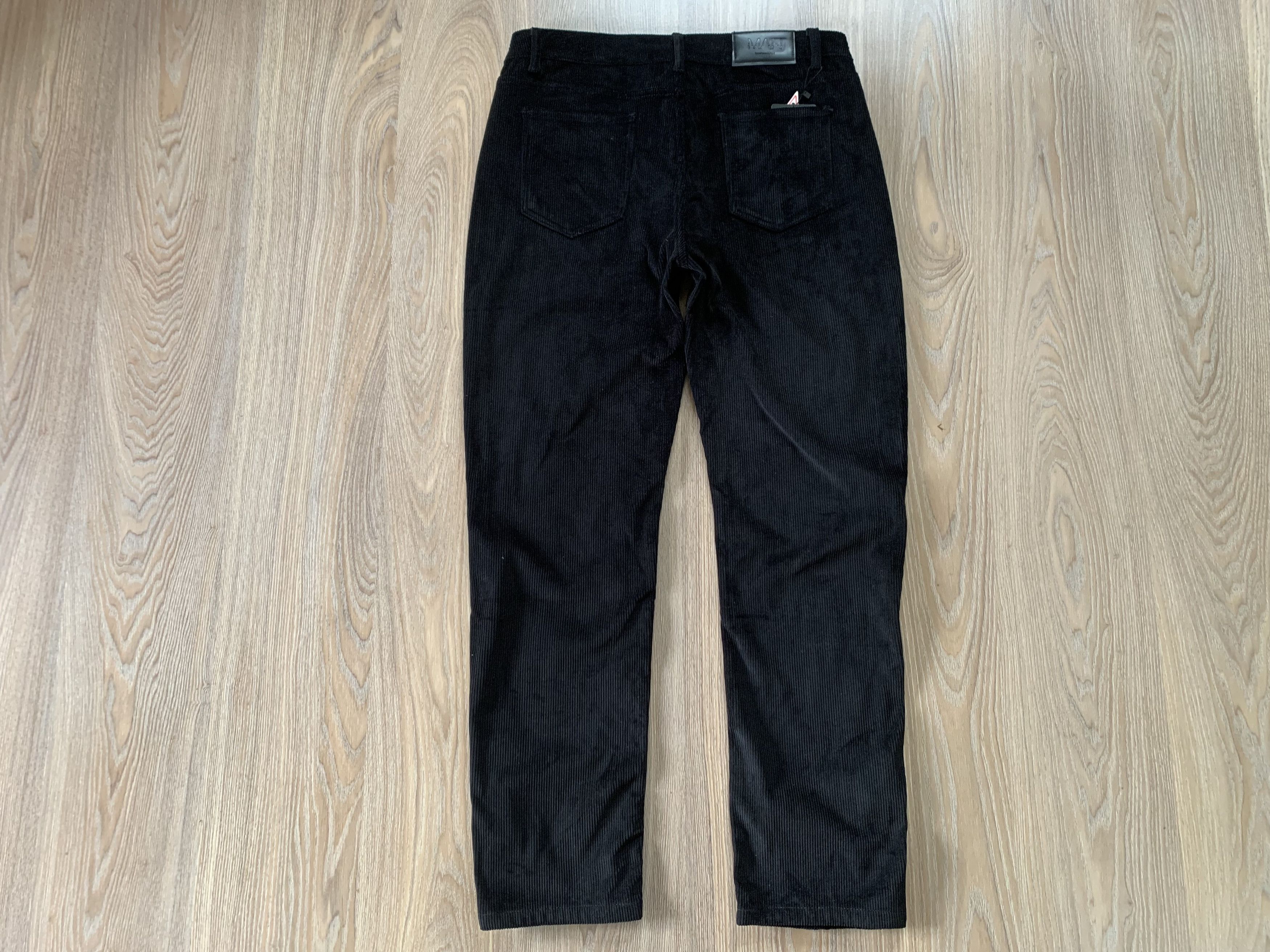 Boohoo × Vintage BohooMan Velvet Black Button Pants Size US 32 / EU 48 - 3 Thumbnail
