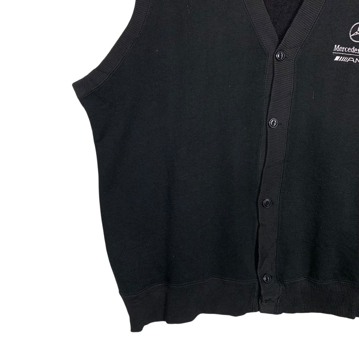 Mercedes-Benz MERCEDES BENZ AMG Sleeveless Cardigan Vest #3568-C163 Size US M / EU 48-50 / 2 - 3 Thumbnail
