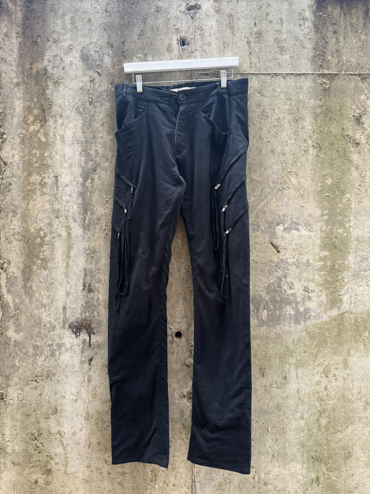 Rick Owens AW05 Rick Owens Dustulator Zipper Pants Size US 30 / EU 46 - 1 Thumbnail