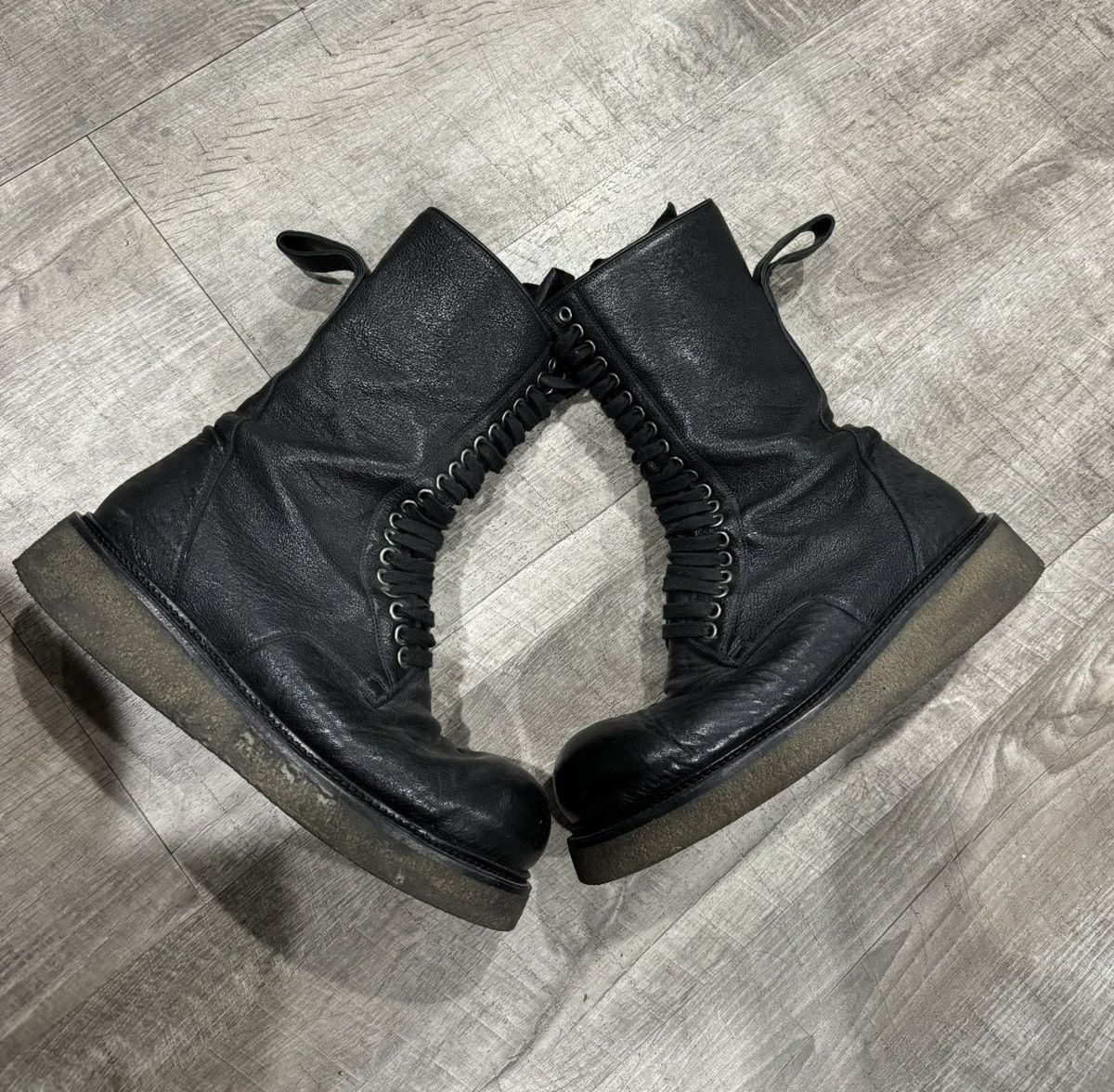 Rick owens ram boots top