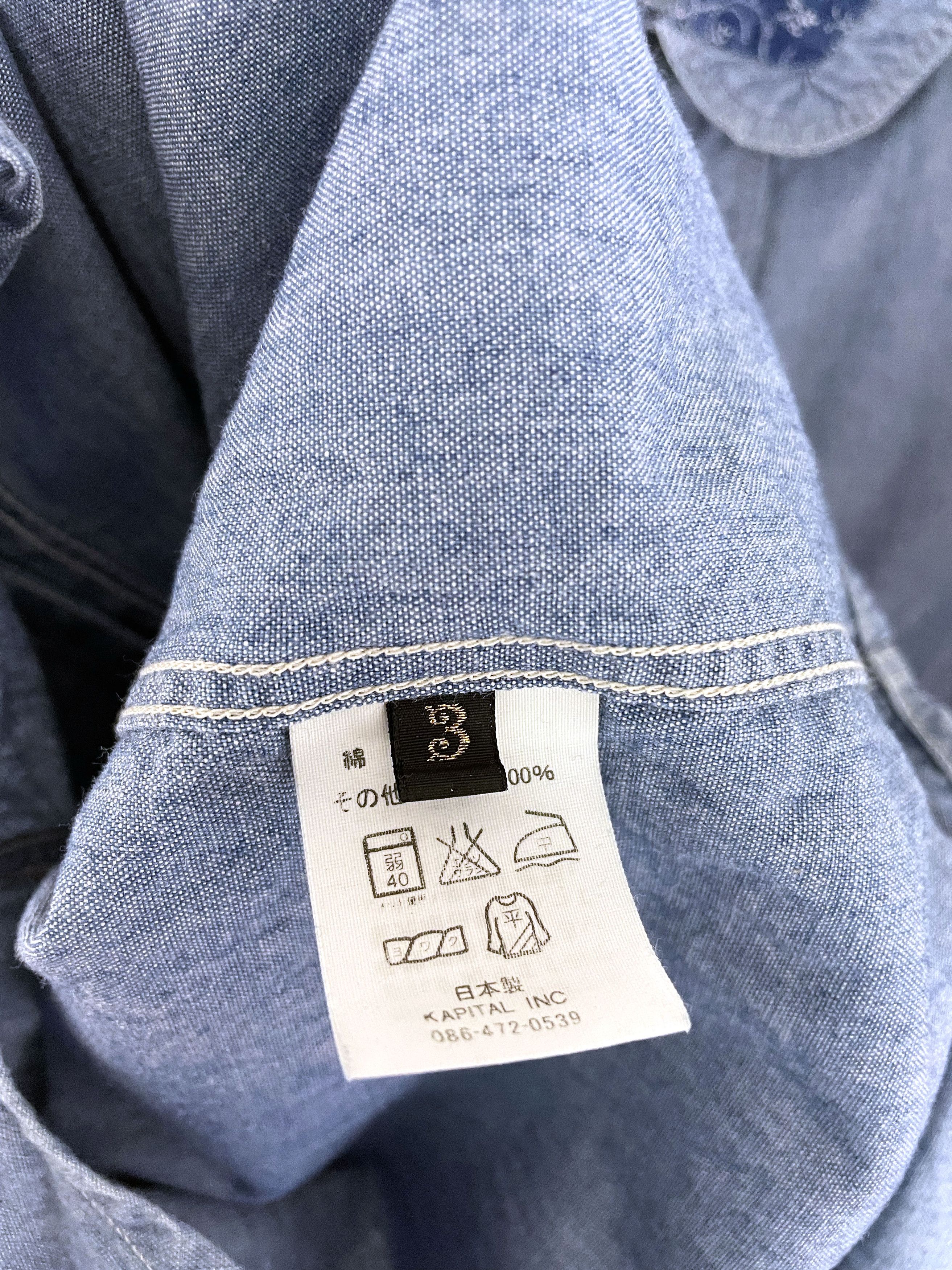 Kapital Bandana Collar Shirt Size US L / EU 52-54 / 3 - 4 Thumbnail