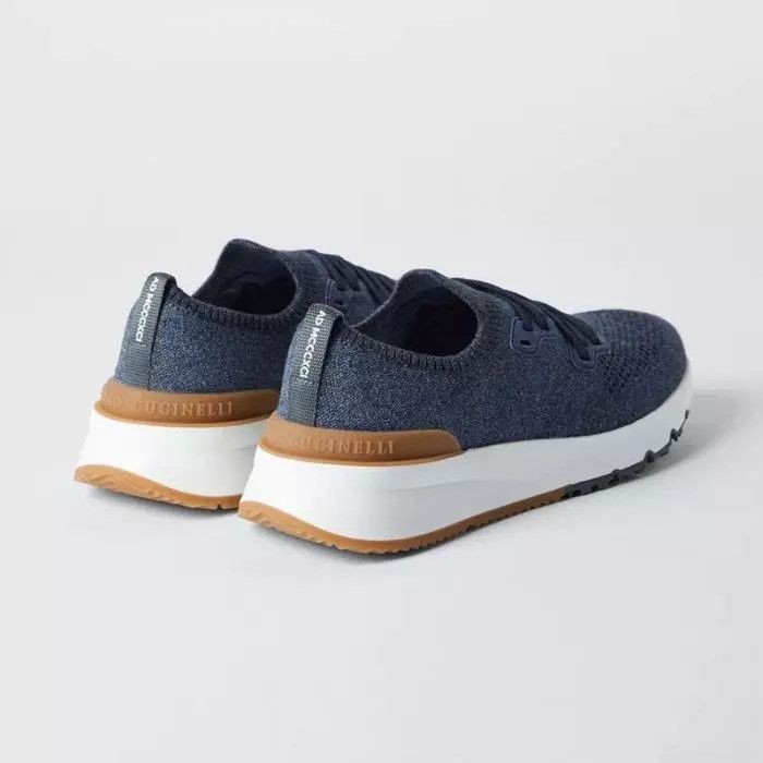 Brunello Cucinelli o1la1rc1a0425 Sneakers in Dark Blue Size US 9 / EU 42 - 3 Thumbnail