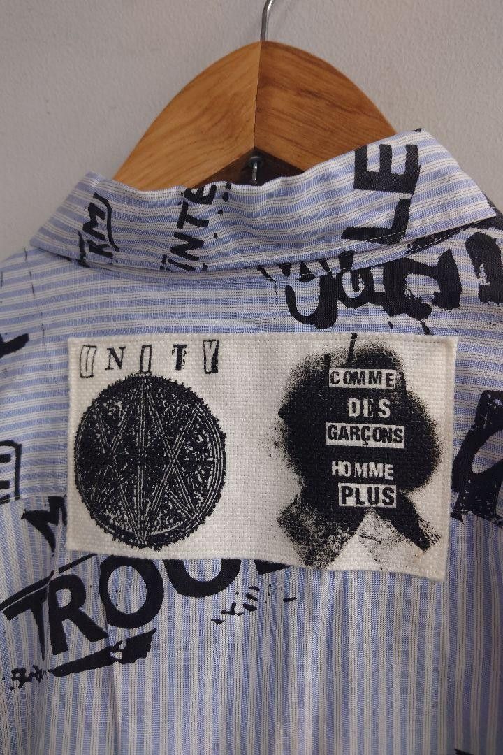 Yohji Yamamoto comme des garçons homme plus printed shirt 08aw Size US M / EU 48-50 / 2 - 4 Thumbnail