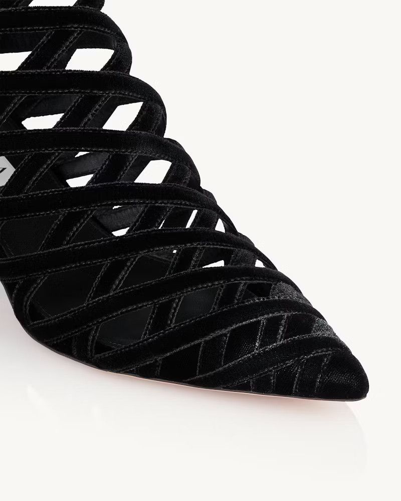 Aquazzura o1s22i1n0125 Romance Ankle Boots in Black Size US 6 / IT 36 - 6 Thumbnail
