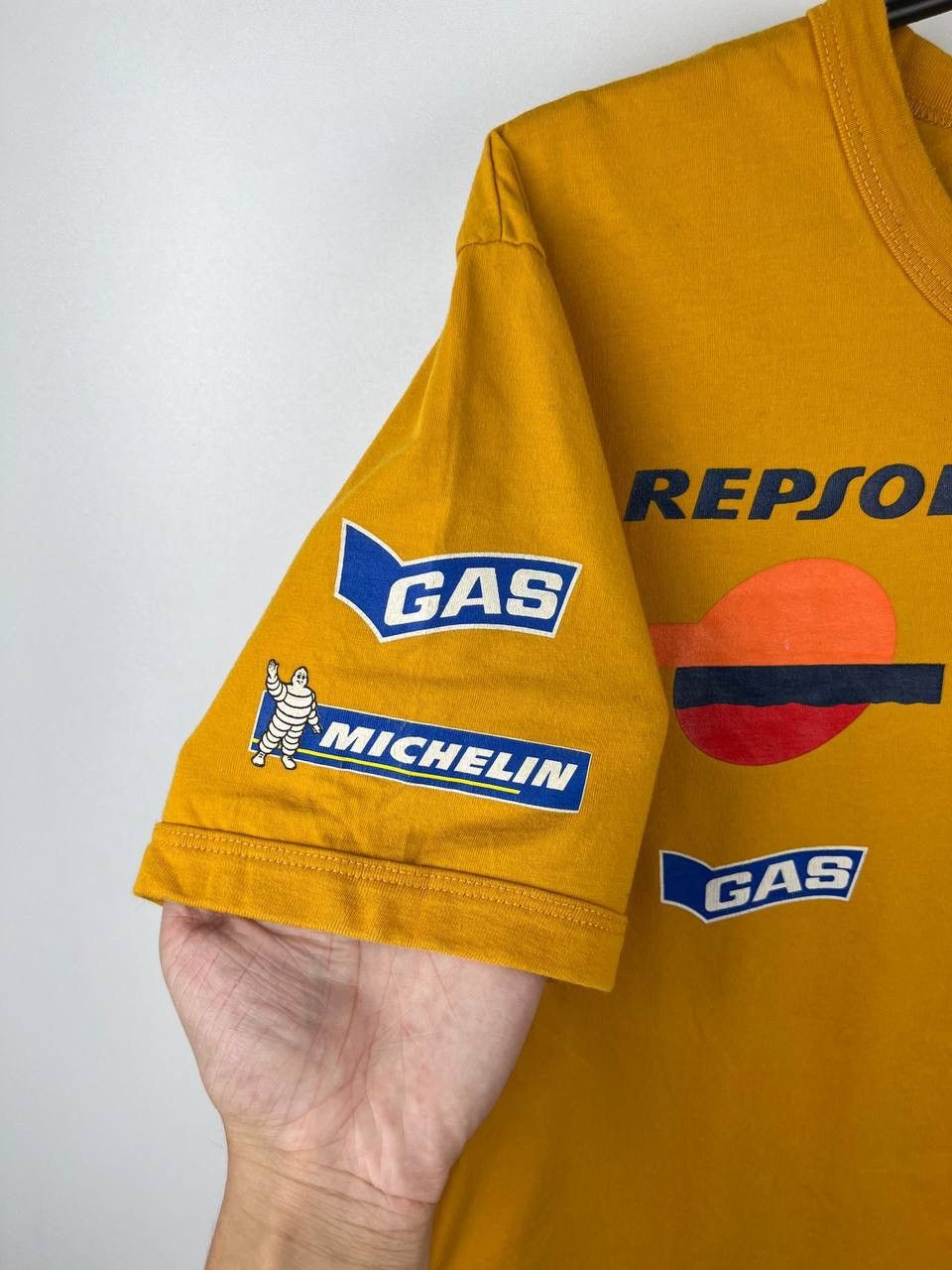 Vintage Honda Racing Gas Persol Michelin t-shirts size XL Size US XL / EU 56 / 4 - 4 Thumbnail