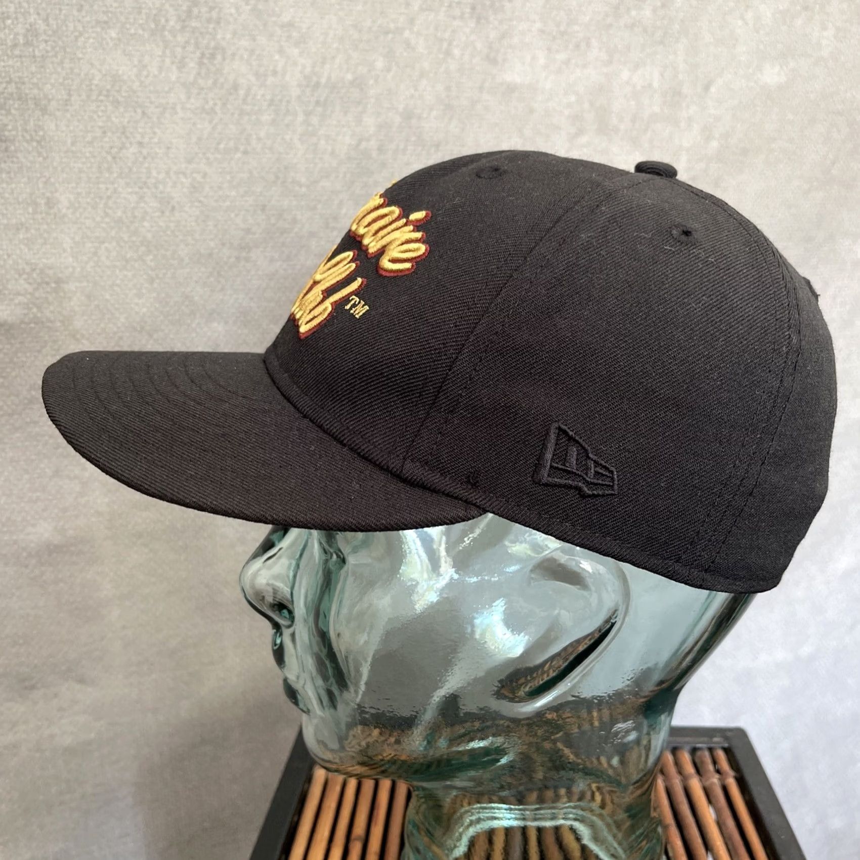 Billionaire Boys Club Billionaire Boys Club New Era Hat Cap Mens 7 1/2 Wool Fitted Streetwear 59FIFTY Black Wool Cap Mens 7 1/2 Baseball Hat Size ONE SIZE - 5 Thumbnail