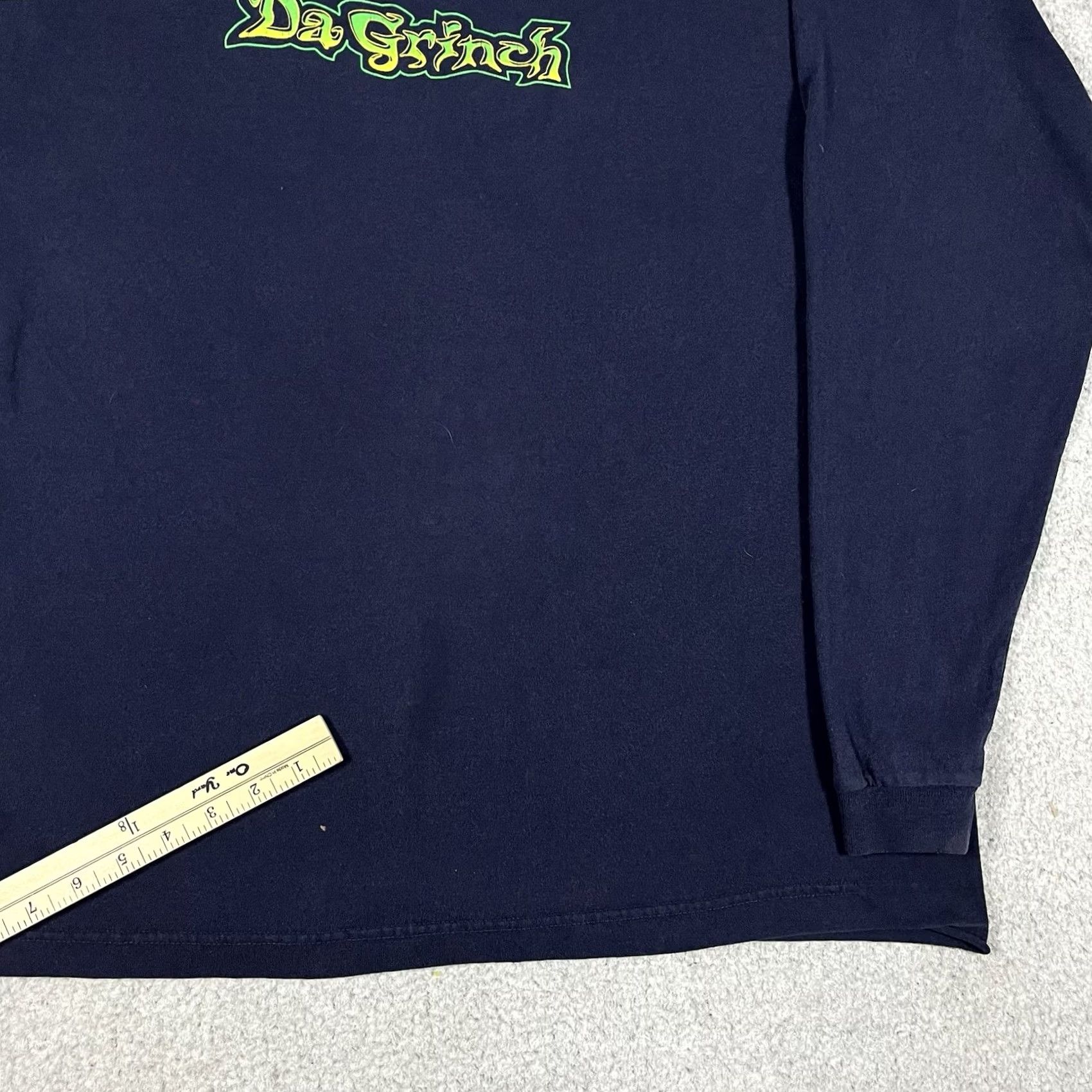 Vintage VINTAGE Dr. Seuss The Grinch Shirt Mens XL Shirt 90s Christmas Movie Promo 2000s Blue Size US XL / EU 56 / 4 - 2 Thumbnail