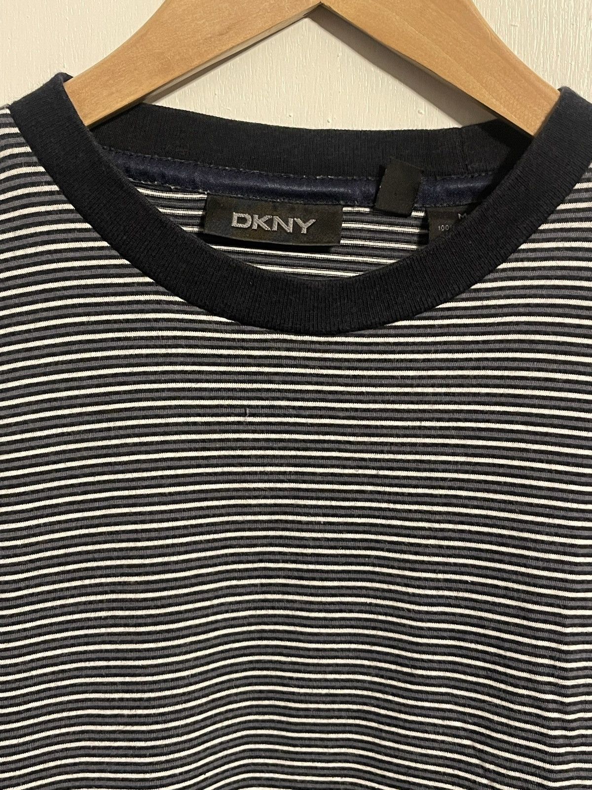 DKNY DKNY Striped Tee Size US M / EU 48-50 / 2 - 2 Thumbnail