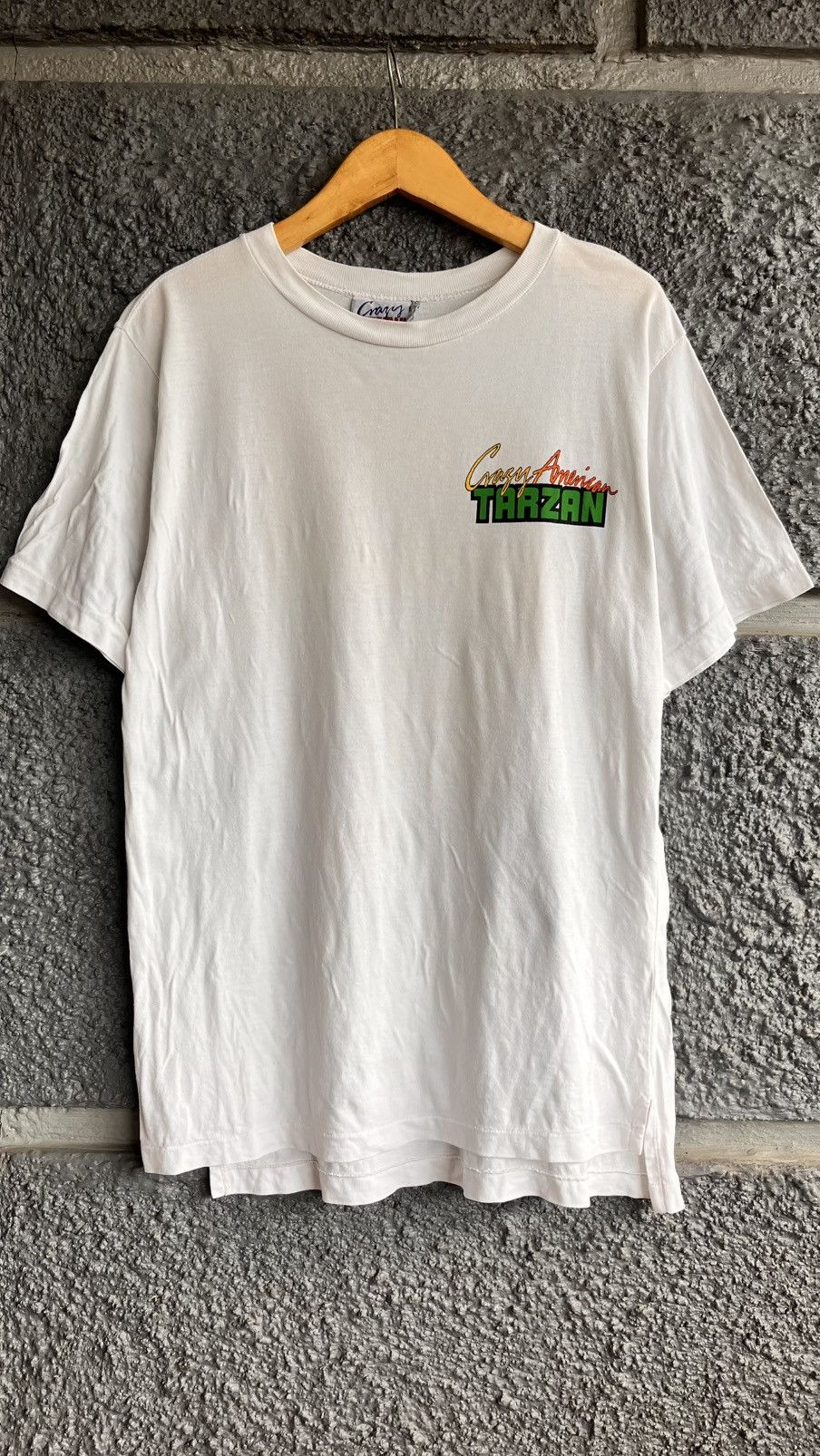 Vintage CRAZY AMERICAN TARZAN Size US XL / EU 56 / 4 - 1 Thumbnail