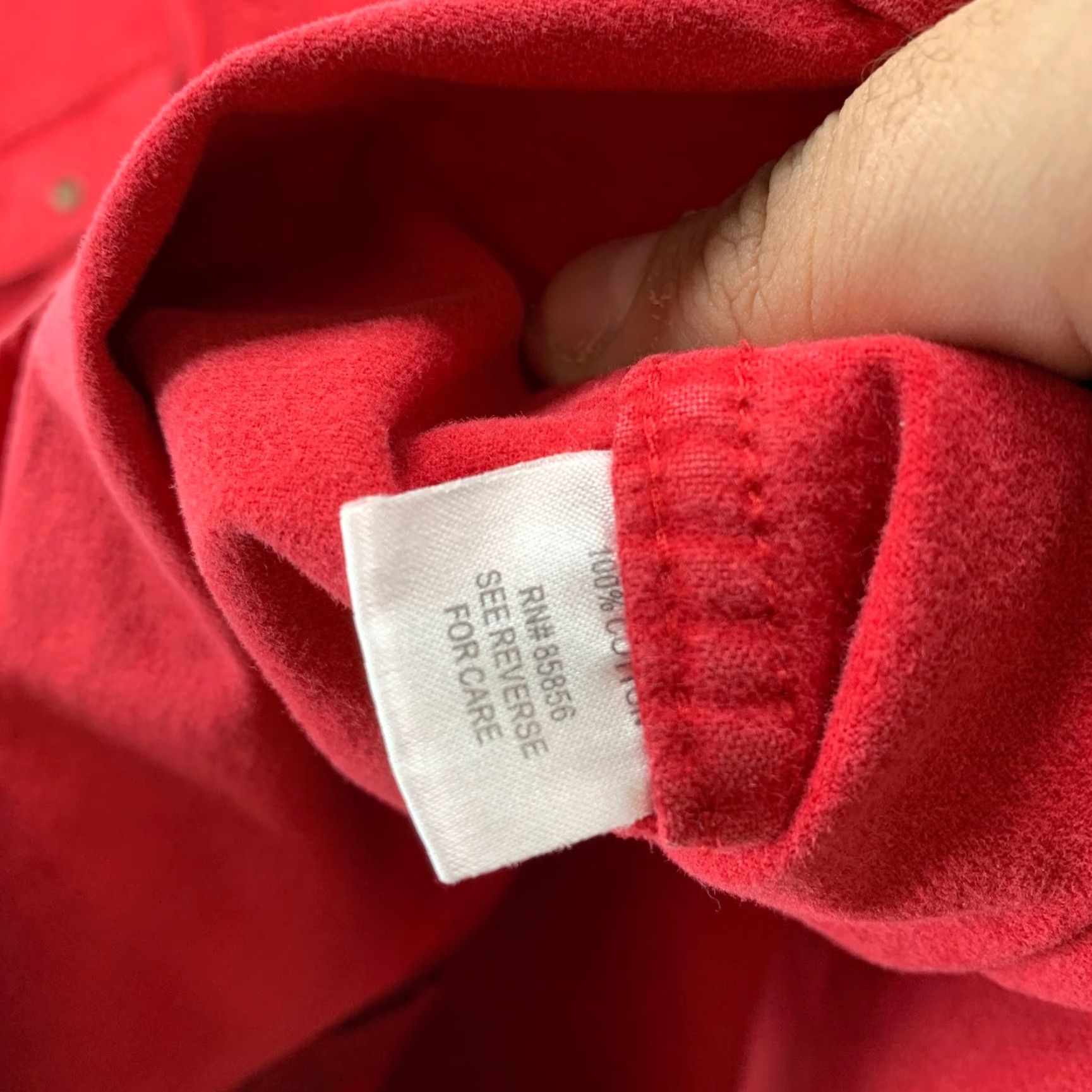 Vintage VINTAGE Gander Mountain Guide Series Button Shirt Men XLT Red Heavyweight Chamois Canvas Size US XL / EU 56 / 4 - 6 Thumbnail