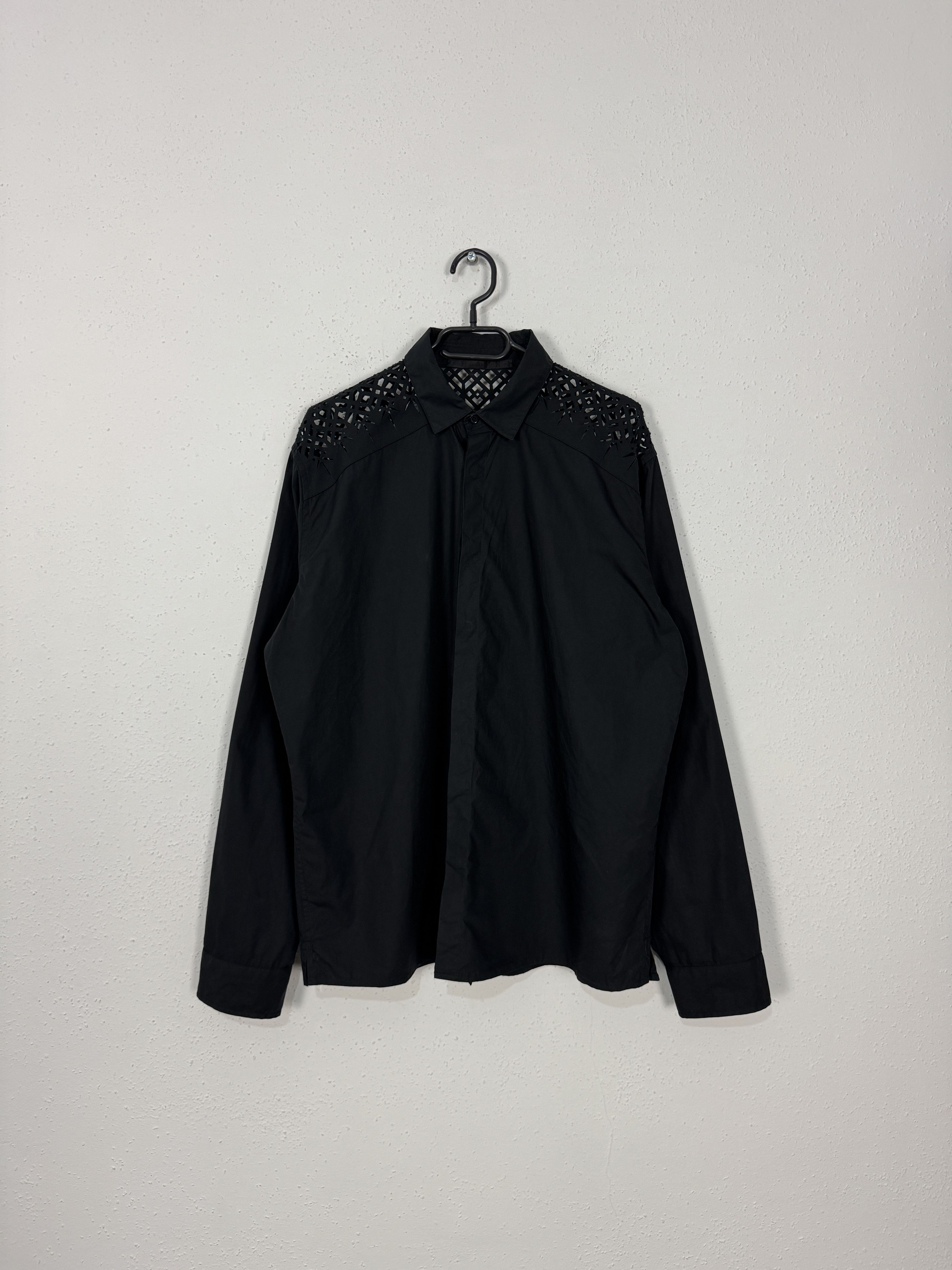 Haider Ackermann SS17 Runway Bleached Silk Kimono Shirt | Grailed