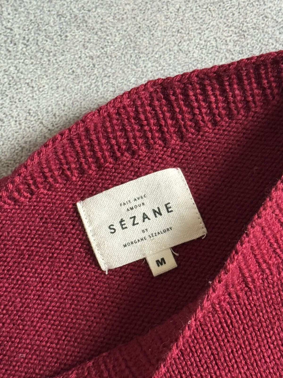 Sezane Sezane M knitwear dress long sleeve sweater merino wool Size M / US 6-8 / IT 42-44 - 8 Thumbnail