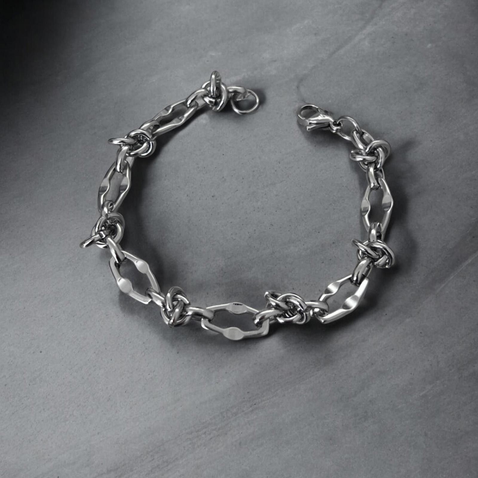 Other Barbed Wire Bracelet, Silver Thorn Bracelet Size ONE SIZE - 5 Thumbnail