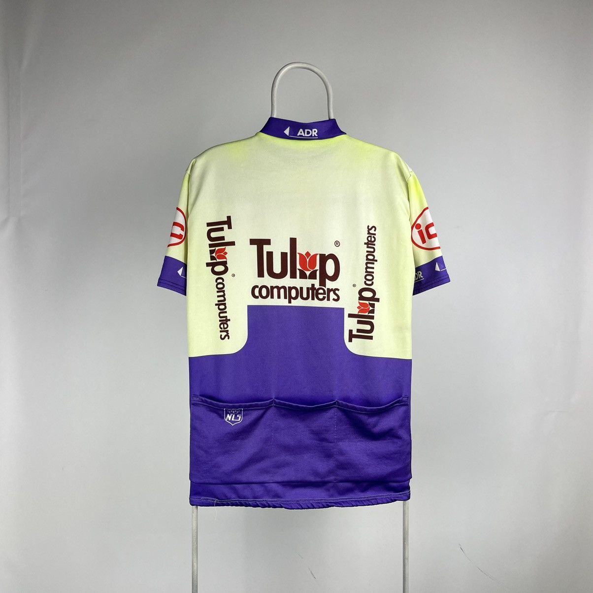 Vintage Vintage Belgium Tulip Computers cycling team shirt 1991/1992 Size US L / EU 52-54 / 3 - 2 Thumbnail