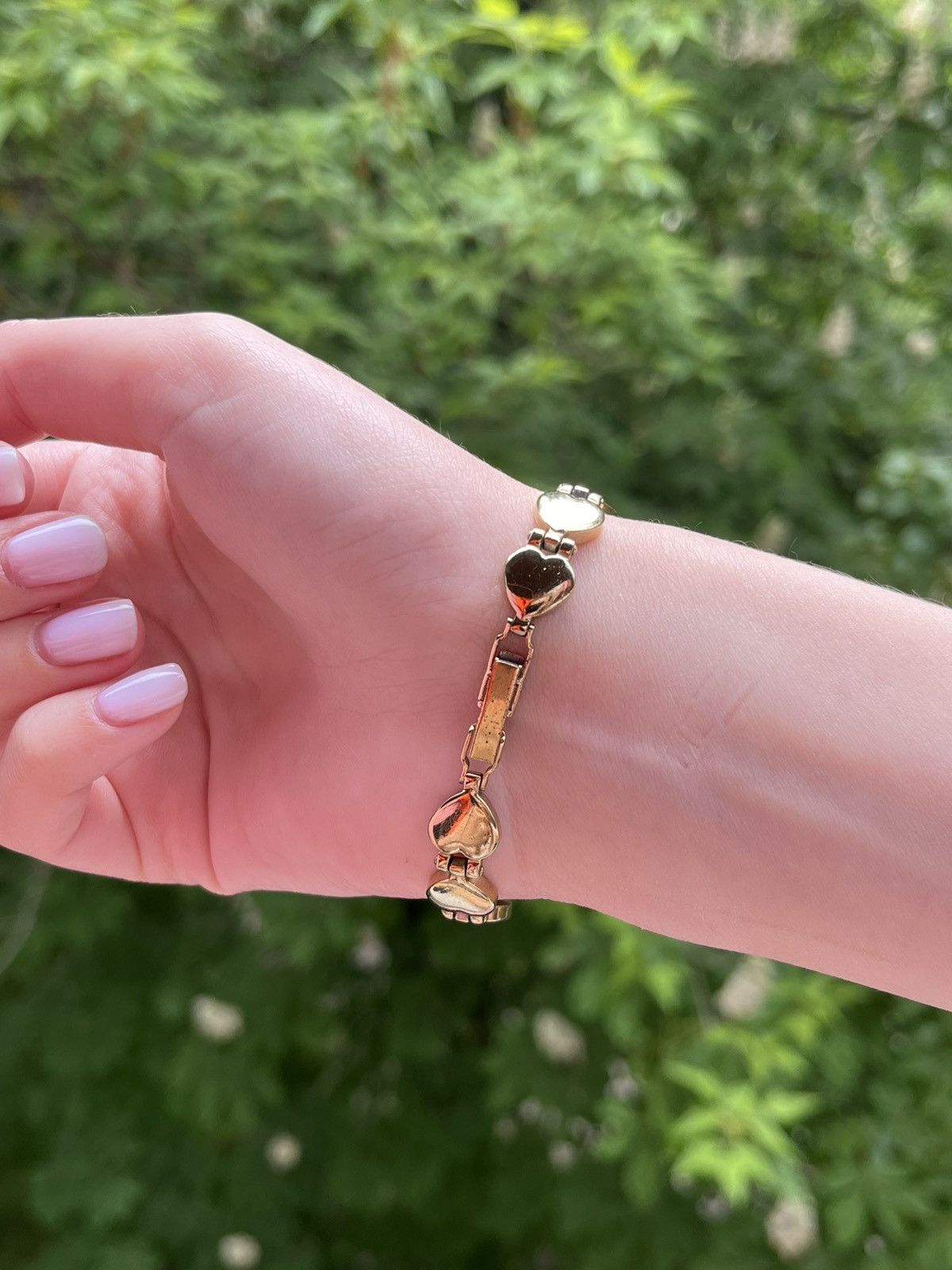 Jewelry × Vintage Vintage Luch Watch with Heart Bracelet Size ONE SIZE - 18 Thumbnail