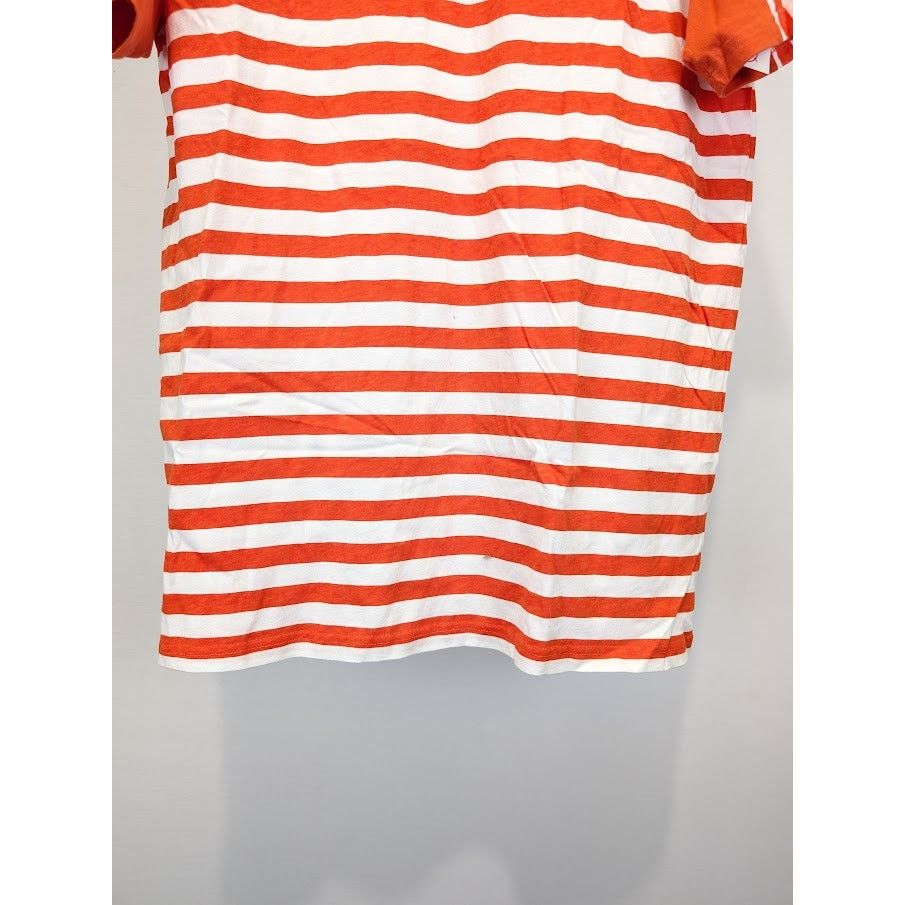Martine Rose o1rshd1 Oversized Stripe Tee in Orange/White Size US M / EU 48-50 / 2 - 5 Thumbnail