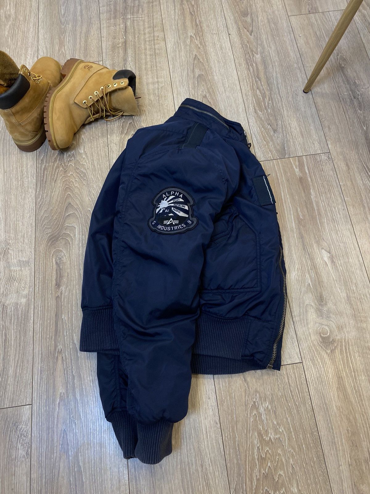 Alpha Industries ALPHA INDUSTRIES ENGINE BOMBER JACKET Size US L / EU 52-54 / 3 - 3 Thumbnail