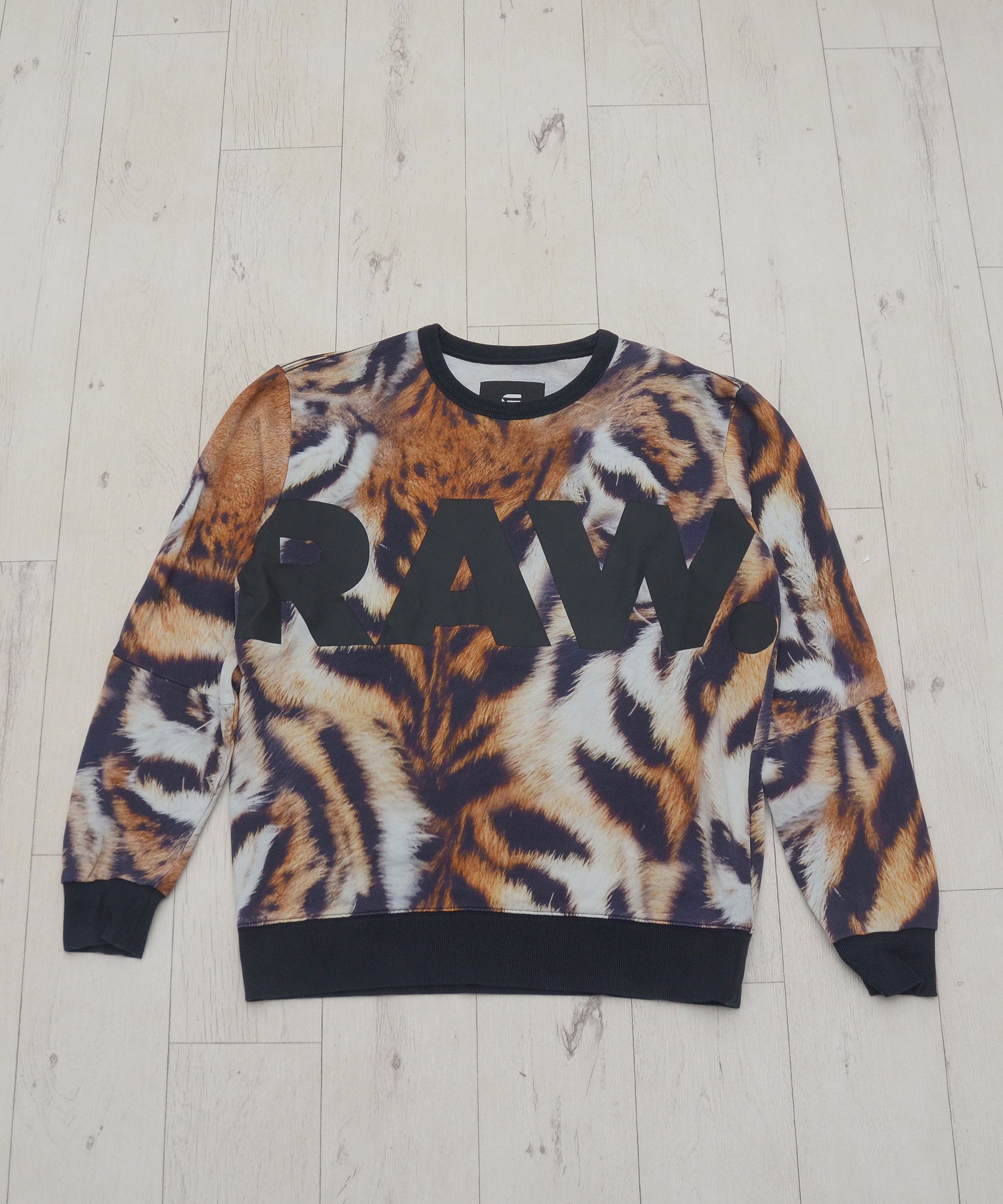 G-Star G-Star Mostom OS Tiger Stalt Sweatshirt Limeted Printed Big Size US M / EU 48-50 / 2 - 1 Thumbnail