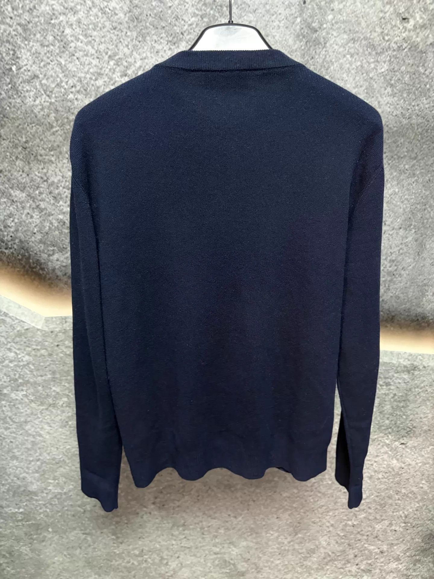 Gucci Gucci Men's Knit Cardigan Navy Blue XS Size US XS / EU 42 / 0 - 2 Thumbnail