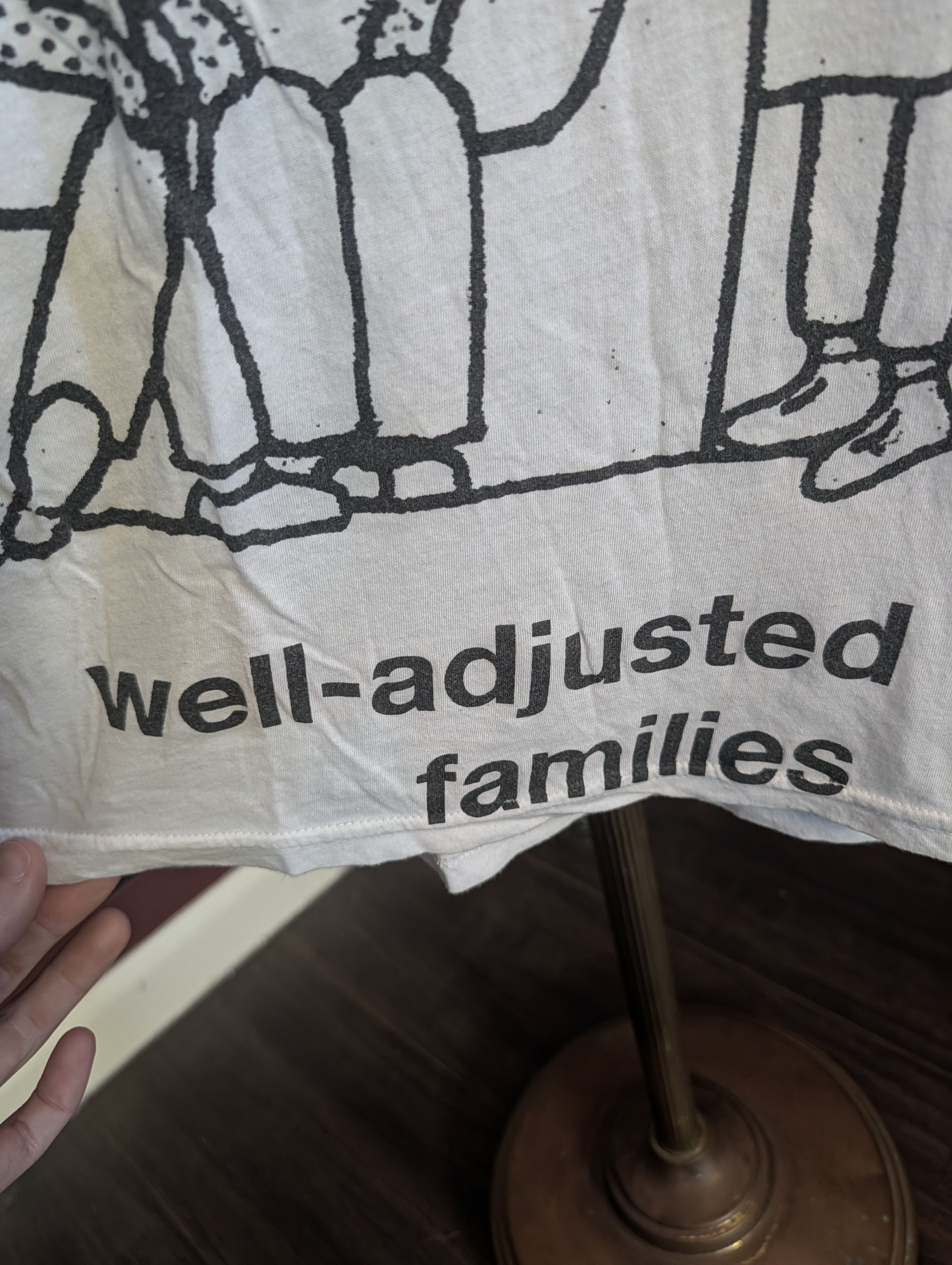 Enfants Riches Deprimes 1-OF-1 EARLY Well Adjusted Families graphic thin t-shirt Size US M / EU 48-50 / 2 - 5 Thumbnail