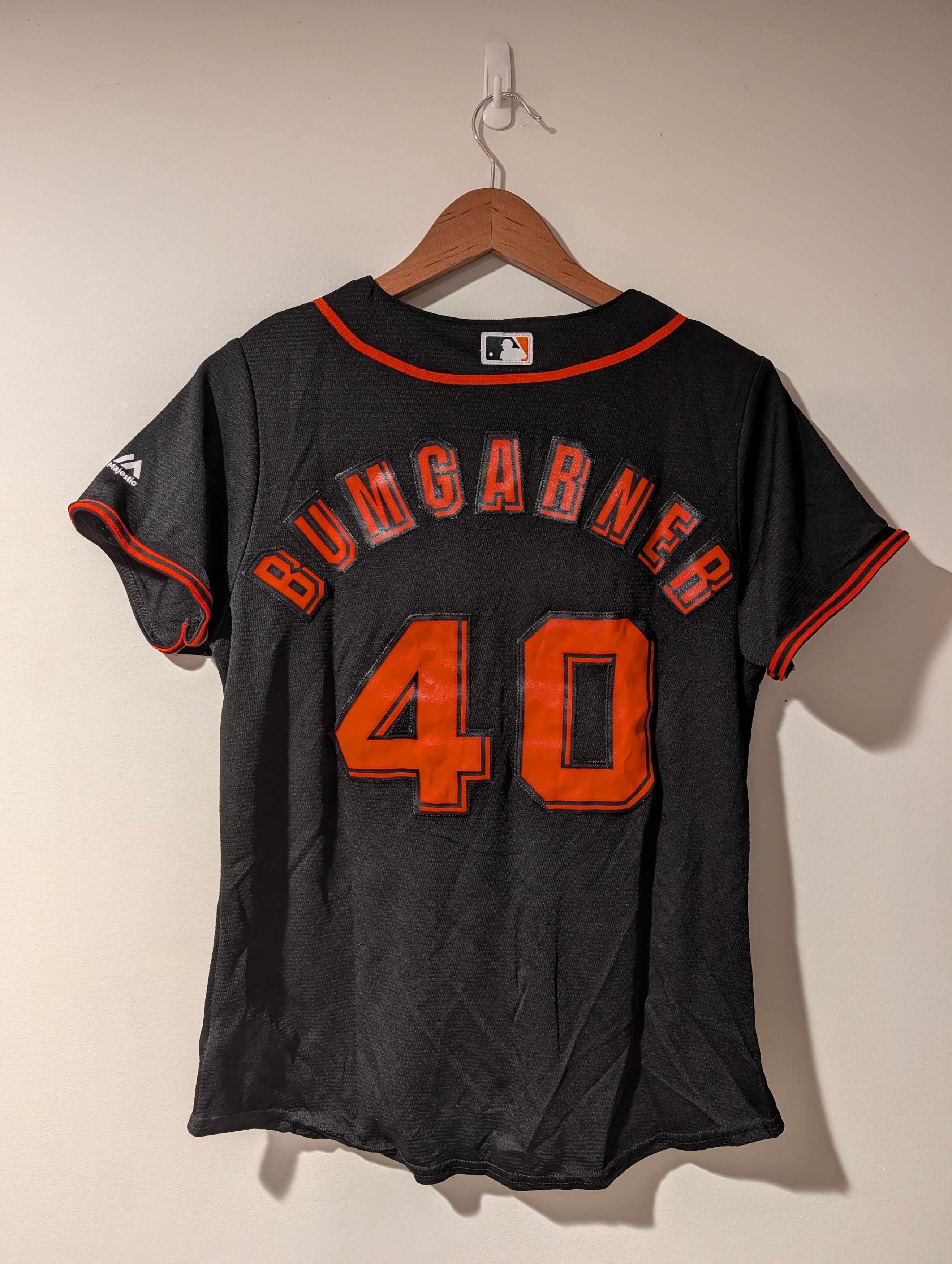 Majestic San Francisco Giants Madison Bumgarner Majestic Jersey Women Size L / US 10 / IT 46 - 1 Thumbnail