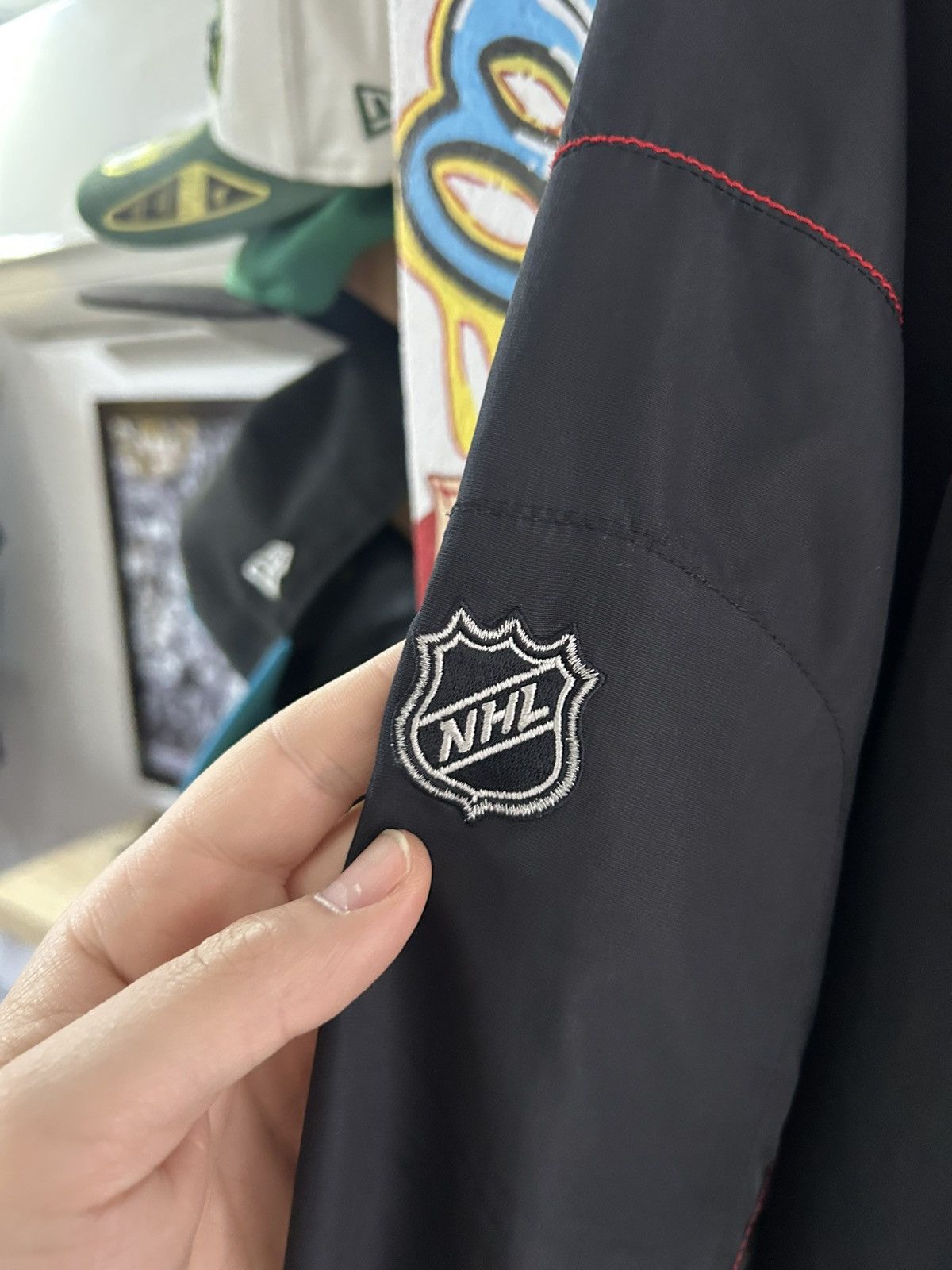 90s Detroit Red Wings Trackjacket