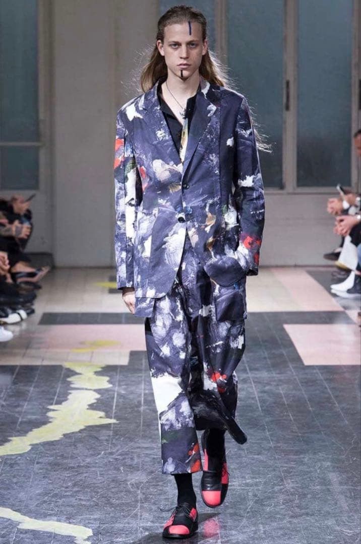 Yohji Yamamoto NEW UNUSED POUR HOMME 16SS Yuka Asakura Cotton Jacket Size US XL / EU 56 / 4 - 1 Thumbnail